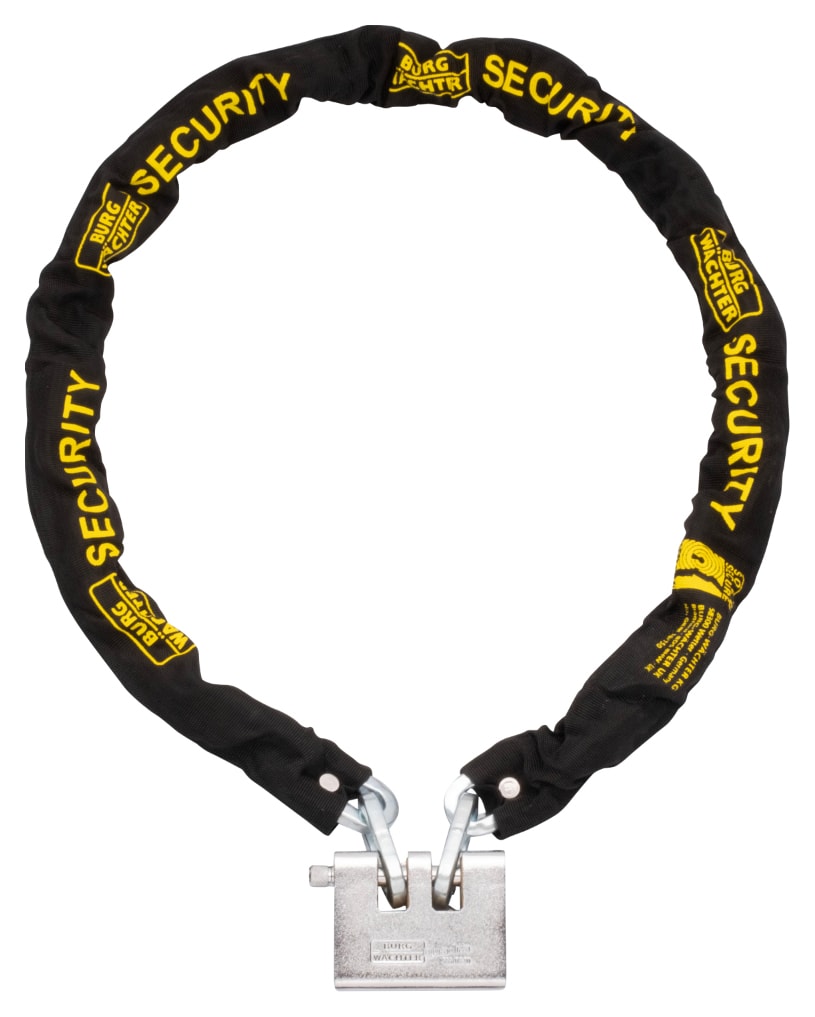 BurgWachter Chain with Heavy Duty Block Padlock 1.5m Wickes.co.uk