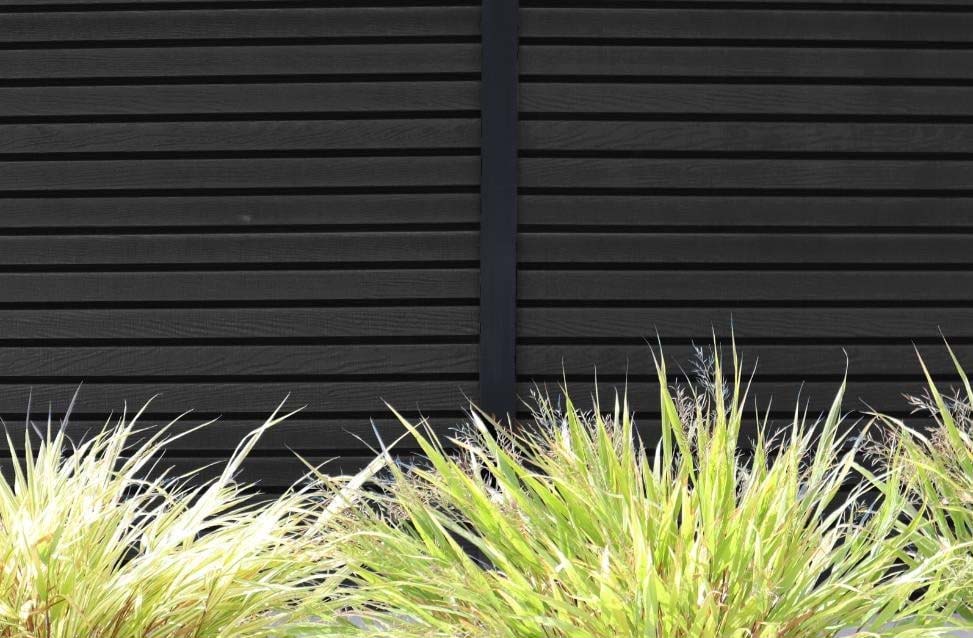 DuraPost URBAN Charcoal & Anthracite Composite Fence Panel