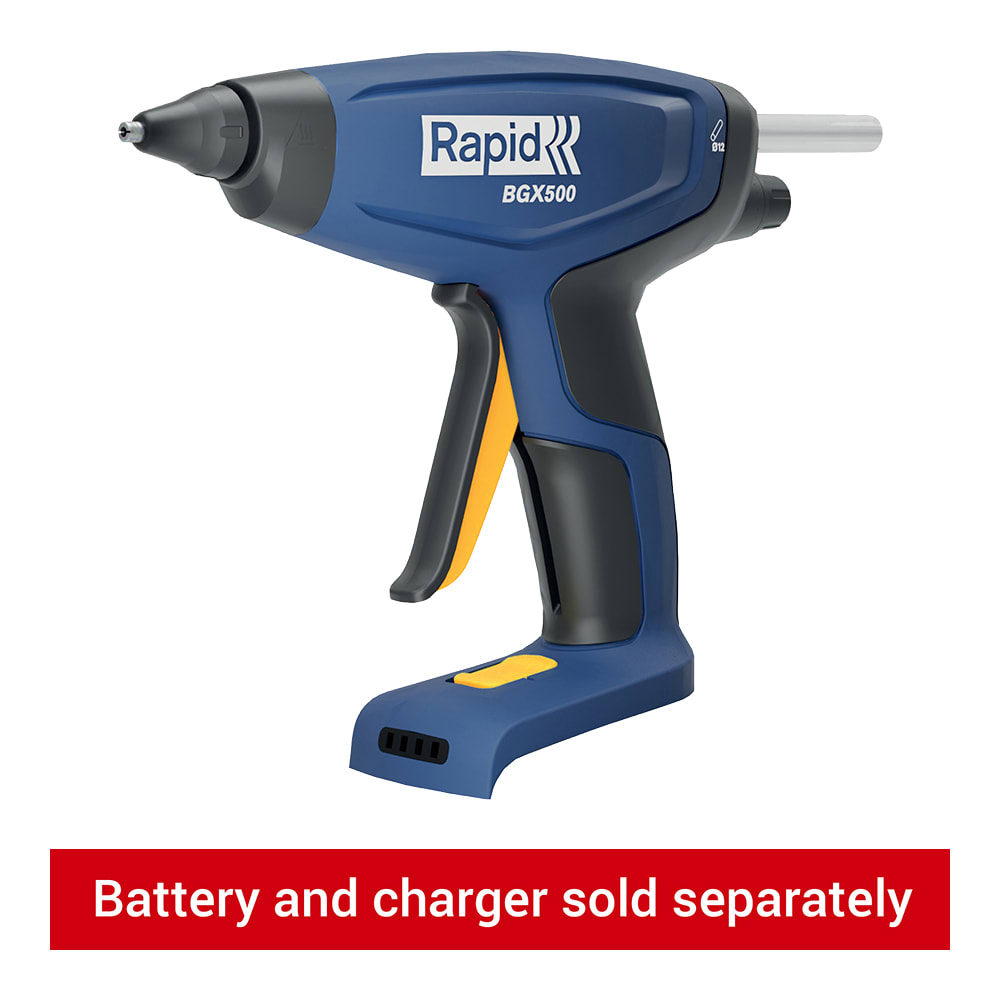 Rapid BGX500 P4A 18V Cordless Glue Gun Bare Wickes.co.uk