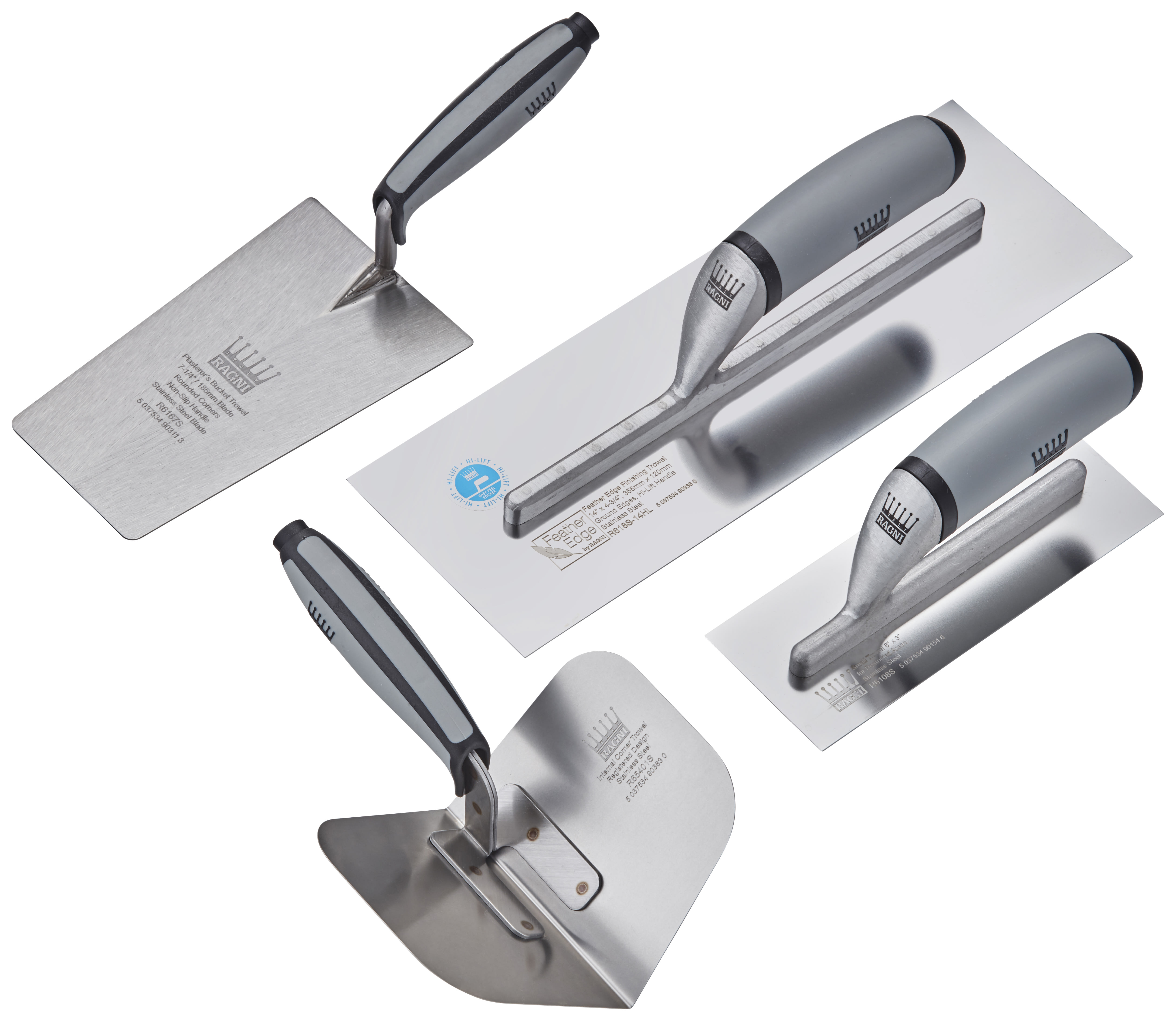 Ragni RSSPRO Stainless Steel Plastering Pack 4 Piece Wickes