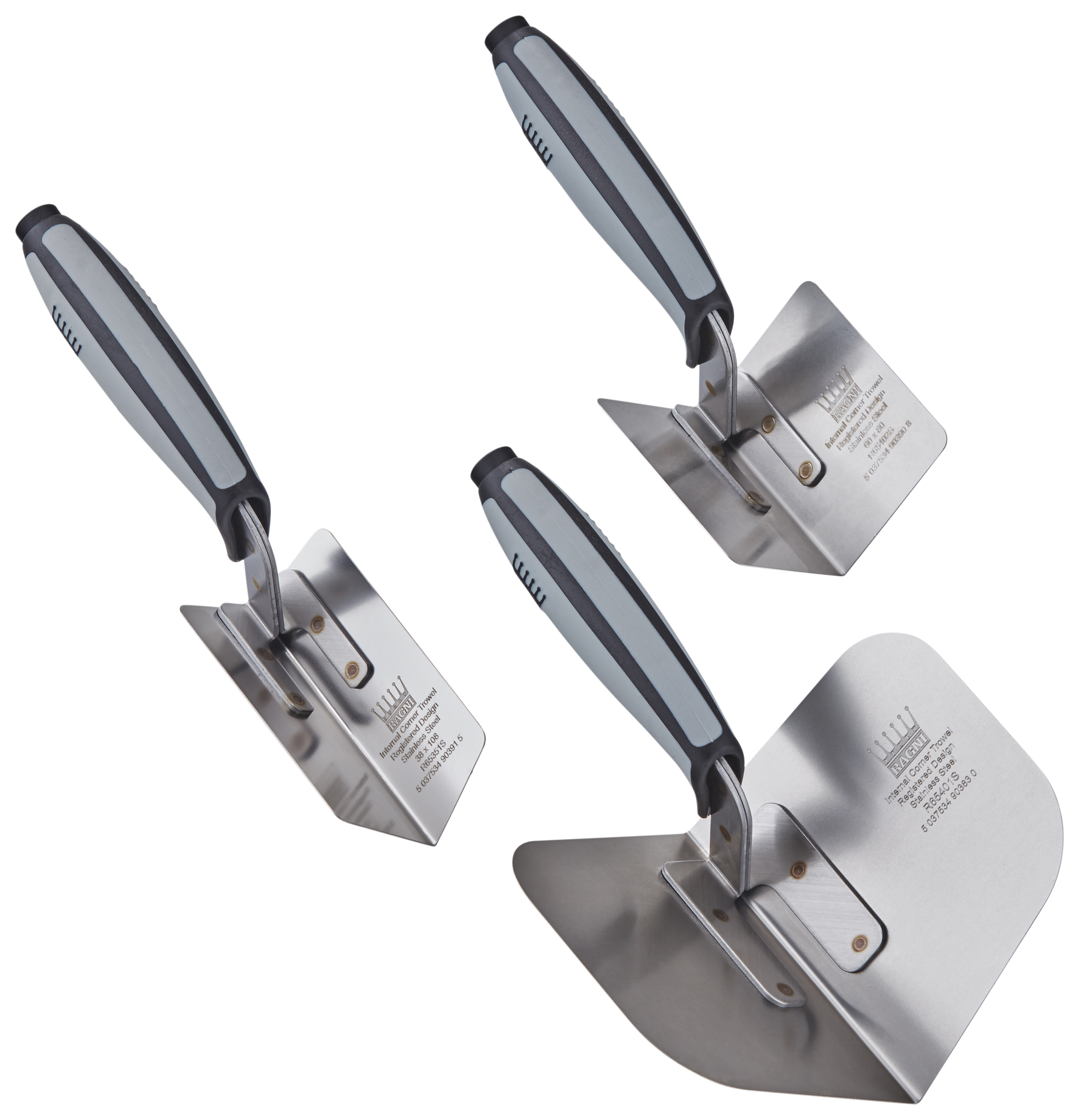 Ragni RSICTP Corner Trowel Pack - 3 Piece