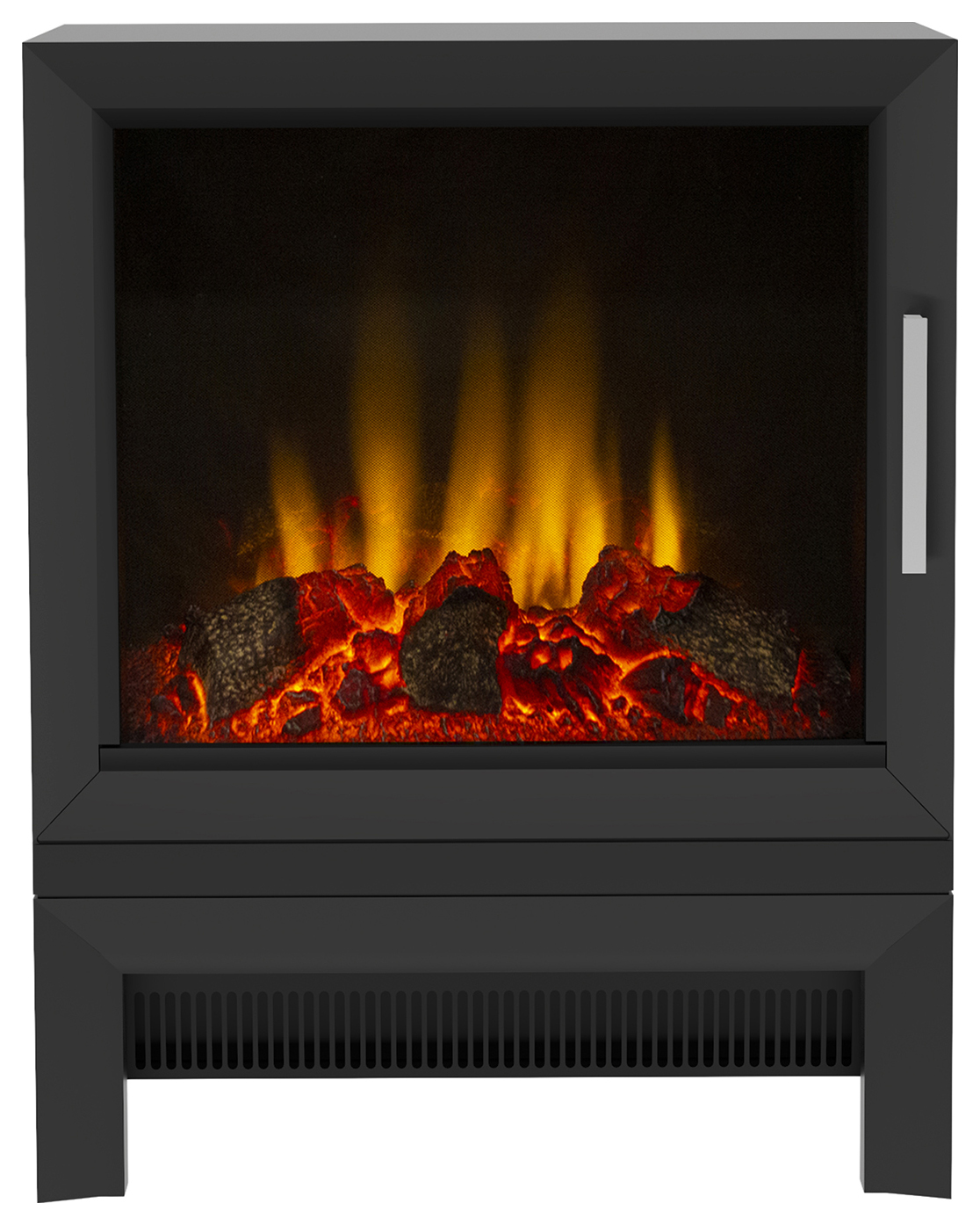 Flare by Be Modern Qube Black Electric Stove