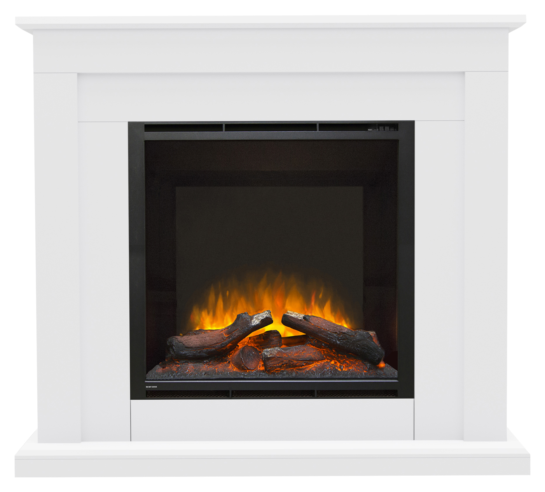 Flare by Be Modern Beadnell Ice White Electric Suite