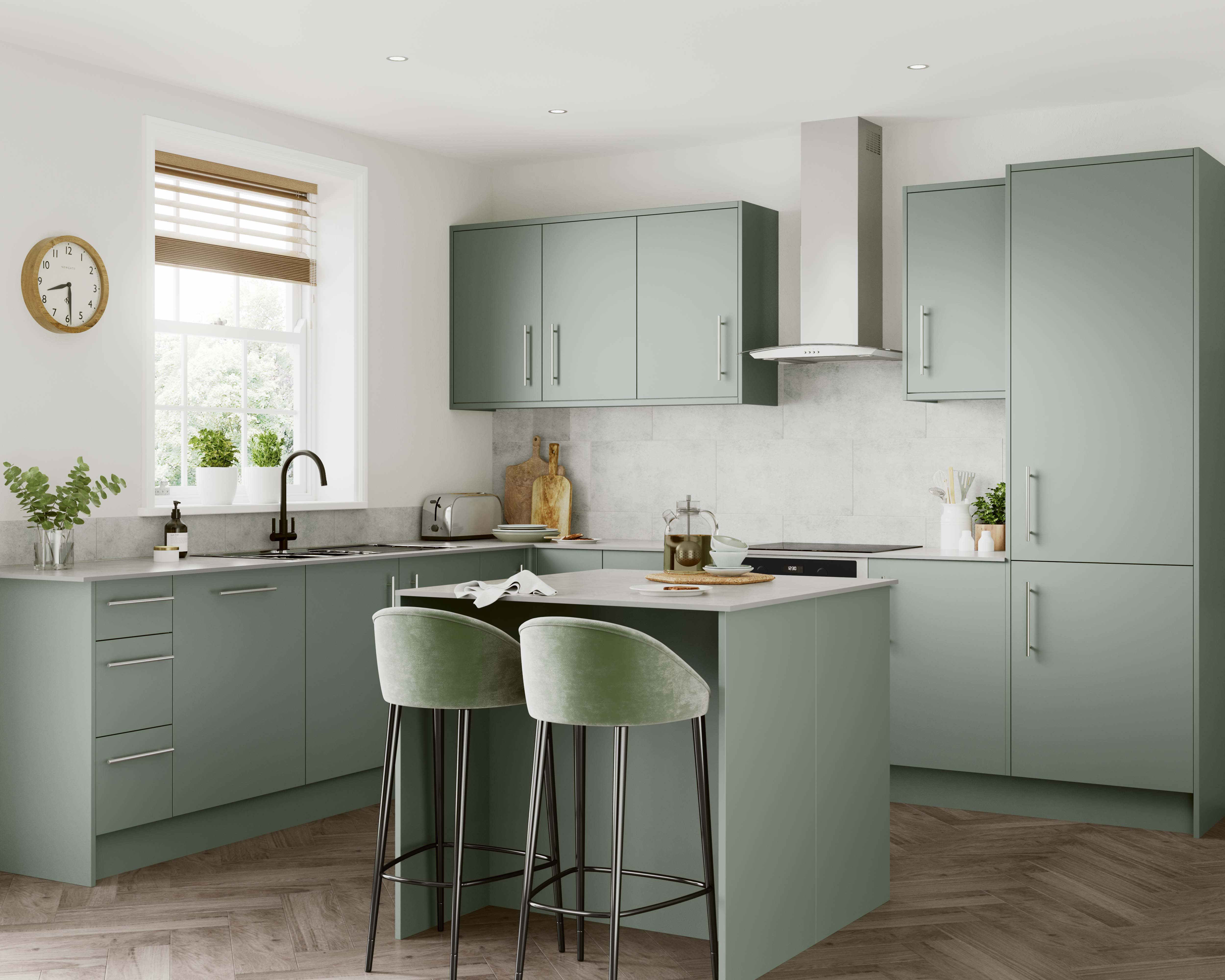 Wickes Orlando Reed Green Plinth - 2.6m