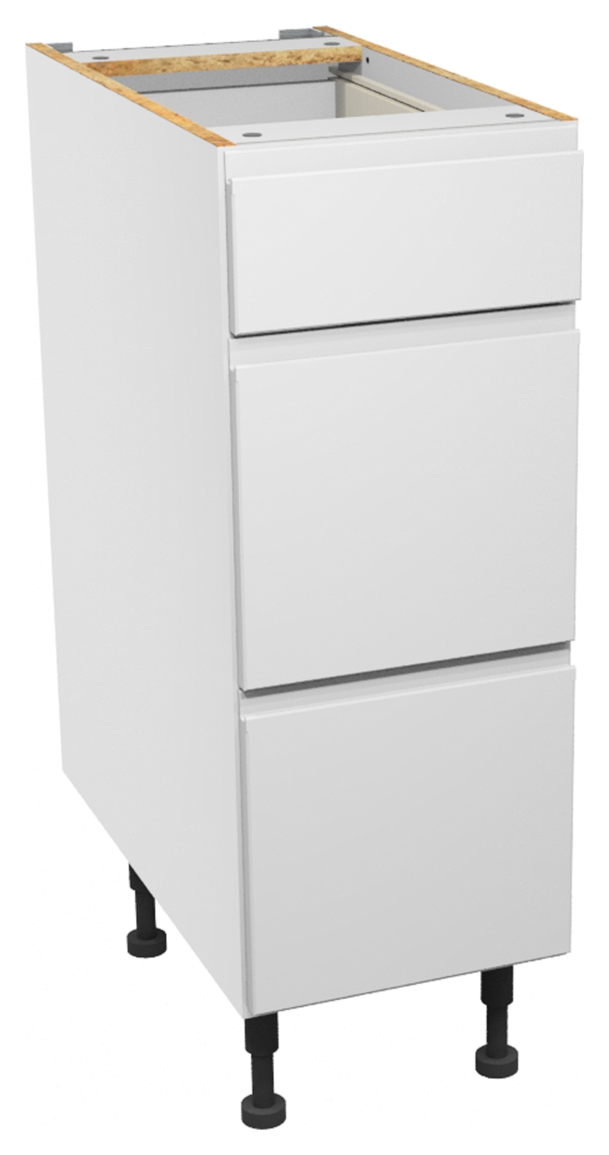 Wickes Madison Matt White Drawer Unit - 300mm