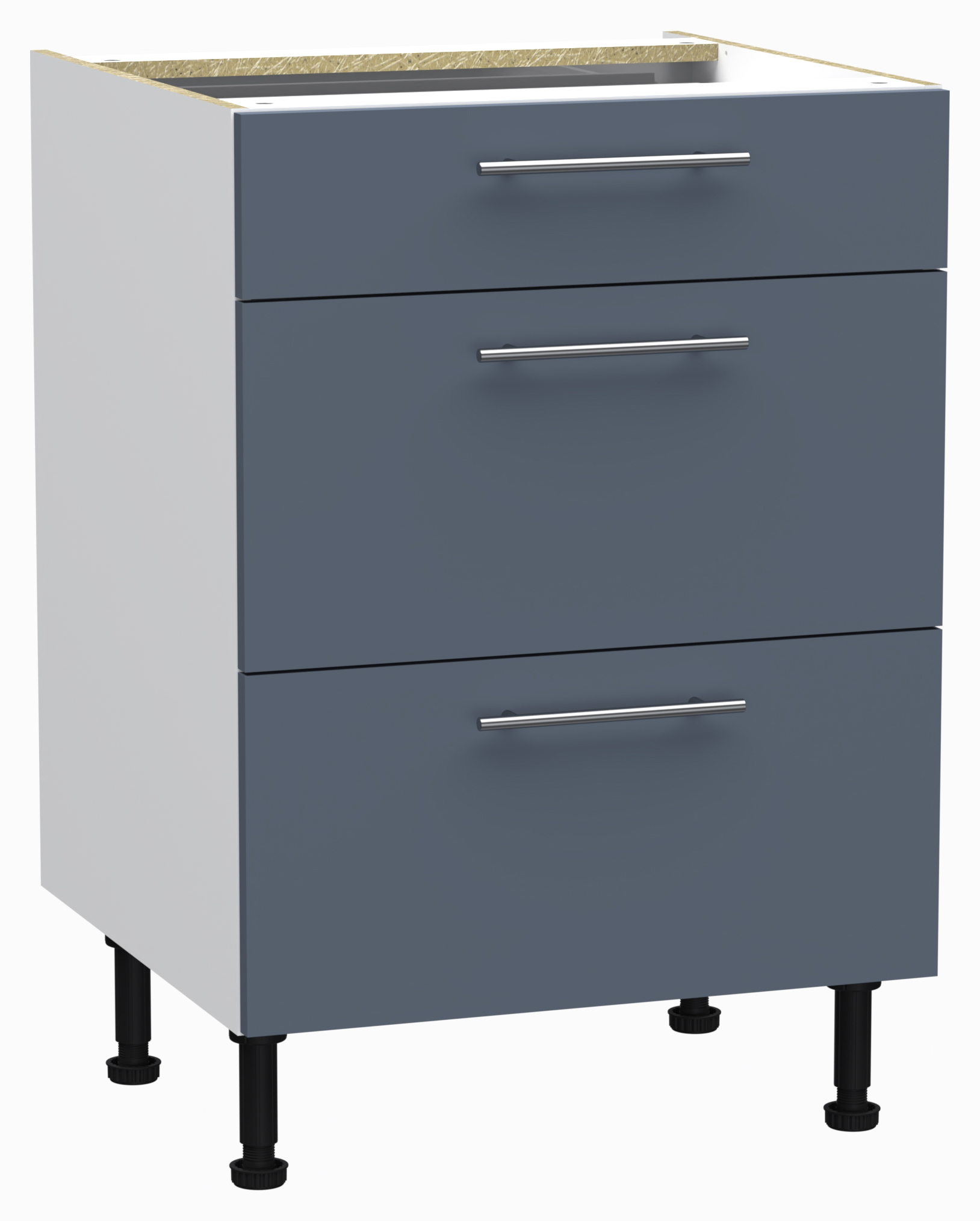 Wickes Orlando Marine Blue Drawer Base - 600mm