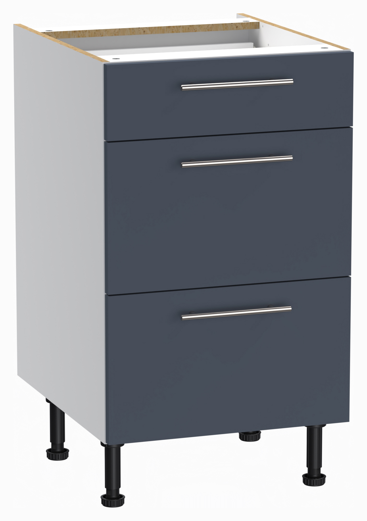 Wickes Orlando Marine Blue Drawer Unit - 500mm