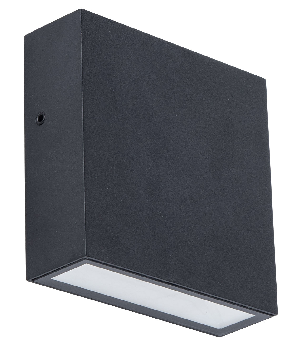 Lutec IP54 Gemini XF Integrated LED Wall Light - Black