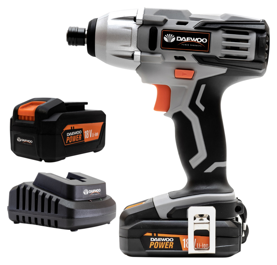 Daewoo DALID18-1-4B1C1 U-Force Li-ion 1 x 4.0Ah Cordless Impact Driver - 18V