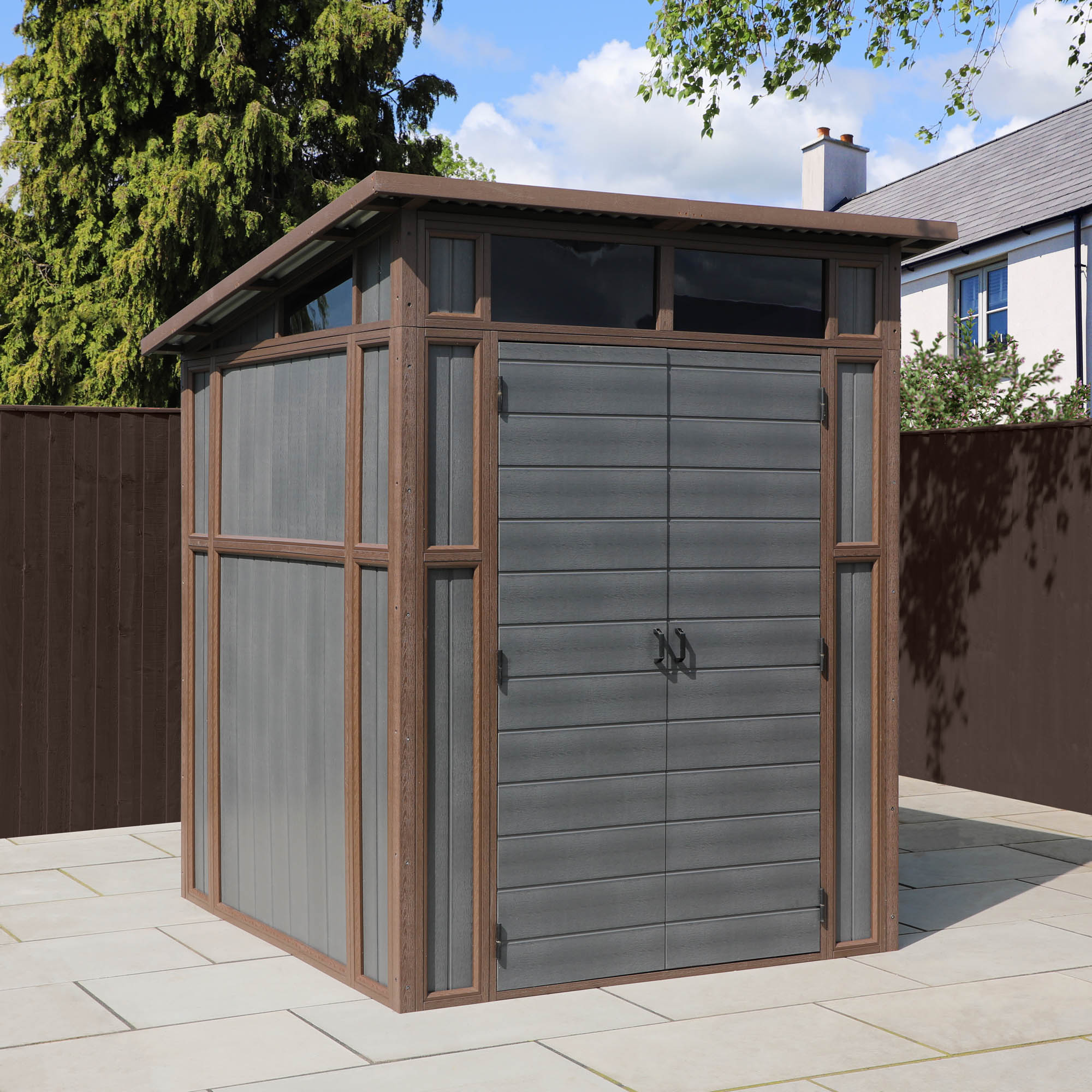 Mercia Premium Composite Pent Shed - 7 x