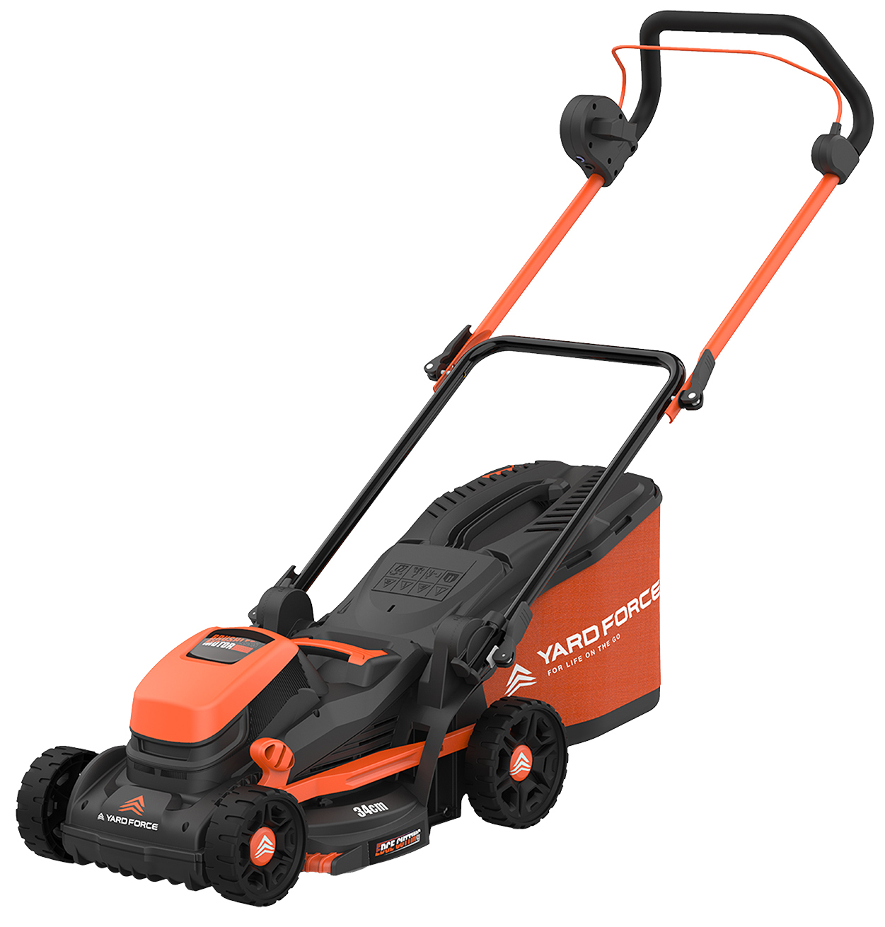 Yard Force LM C34B 40V Cordless Lawnmower - 34cm