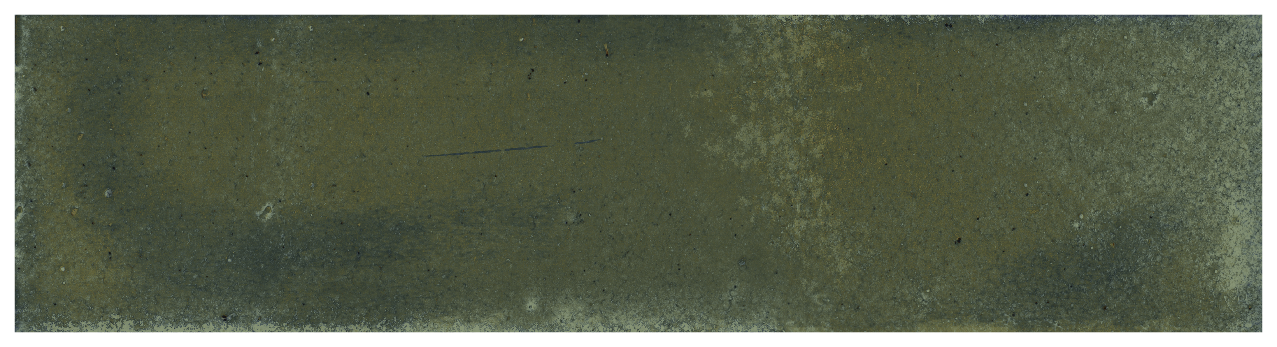 Wickes Arabella Green Gloss Ceramic Wall Tile - 300 x 75mm - Sample