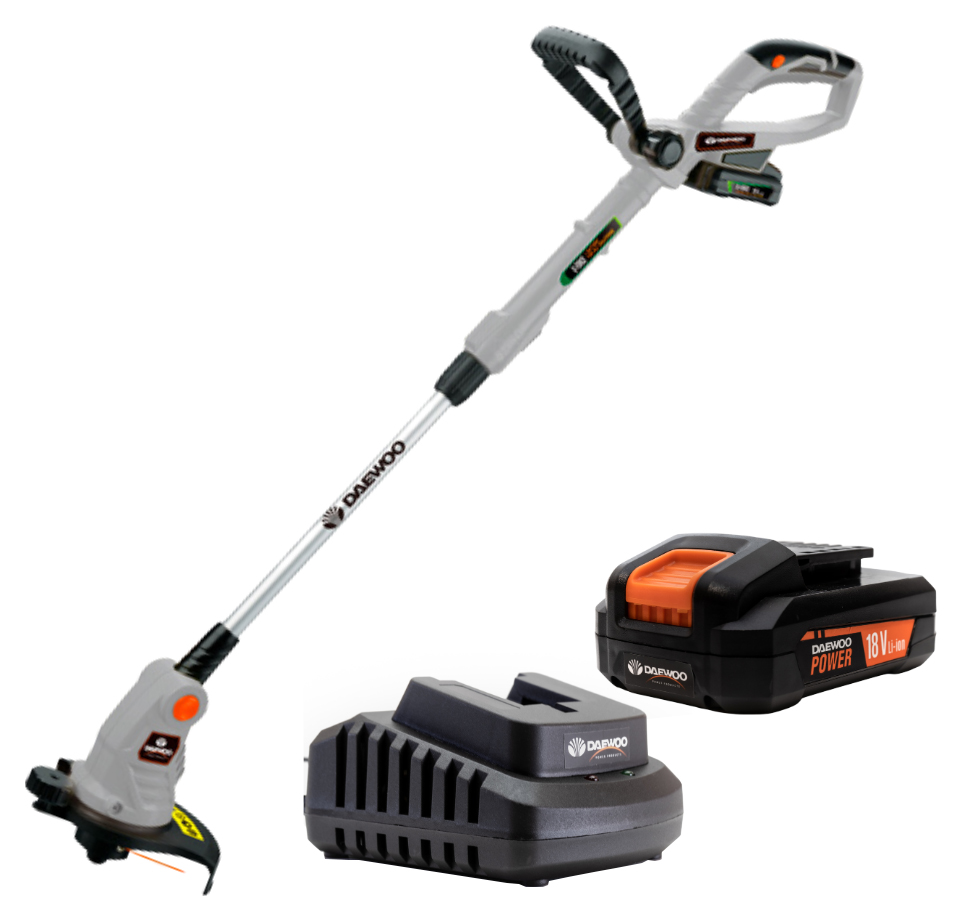 DAEWOO DALGT1812B1C1 U-FORCE Li-ion Cordless 1 x 2.0Ah Strimmer - 18V