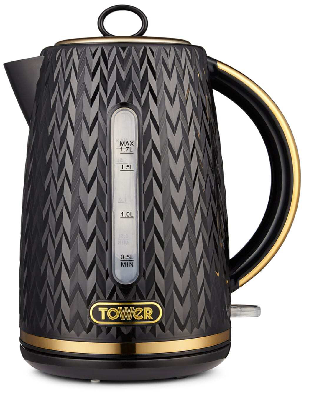 Tower Empire 1.7L Kettle - Black