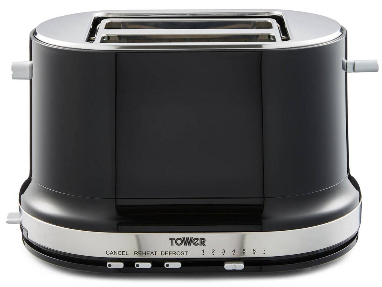 Tower Belle 2 Slice Toaster - Black