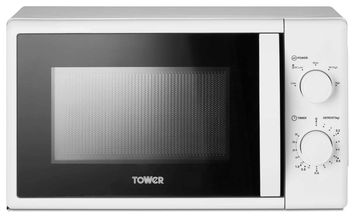 Tower 700W Microwave - White