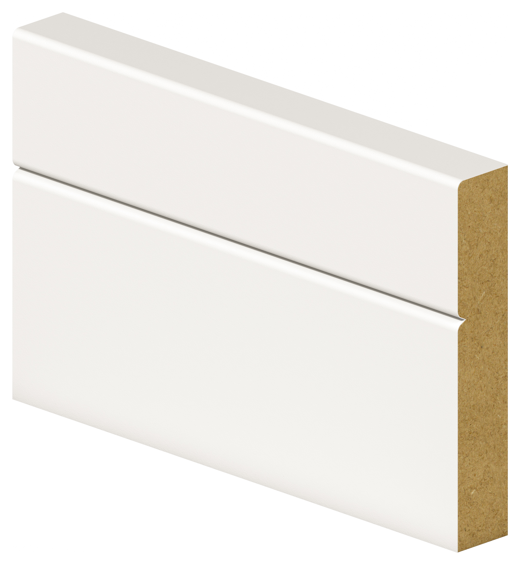 V-Groove MDF Skirting - 14.5 x 119 x 4200mm