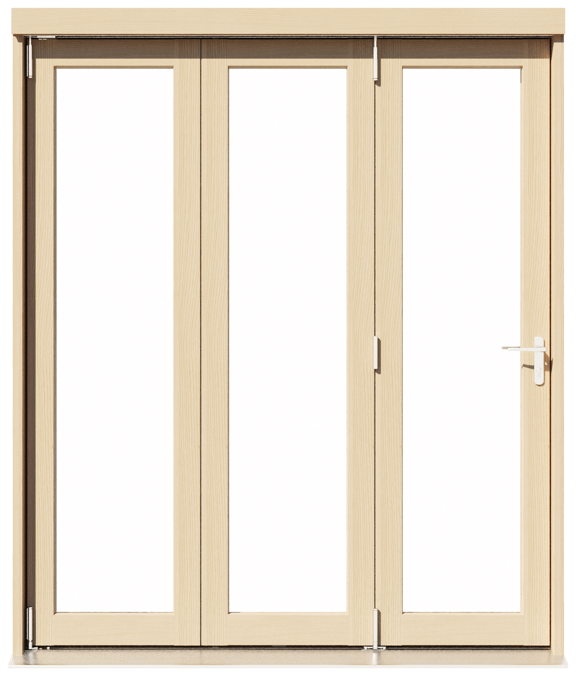 Rohden Un-Finished Oak External Bi-Fold Door Set