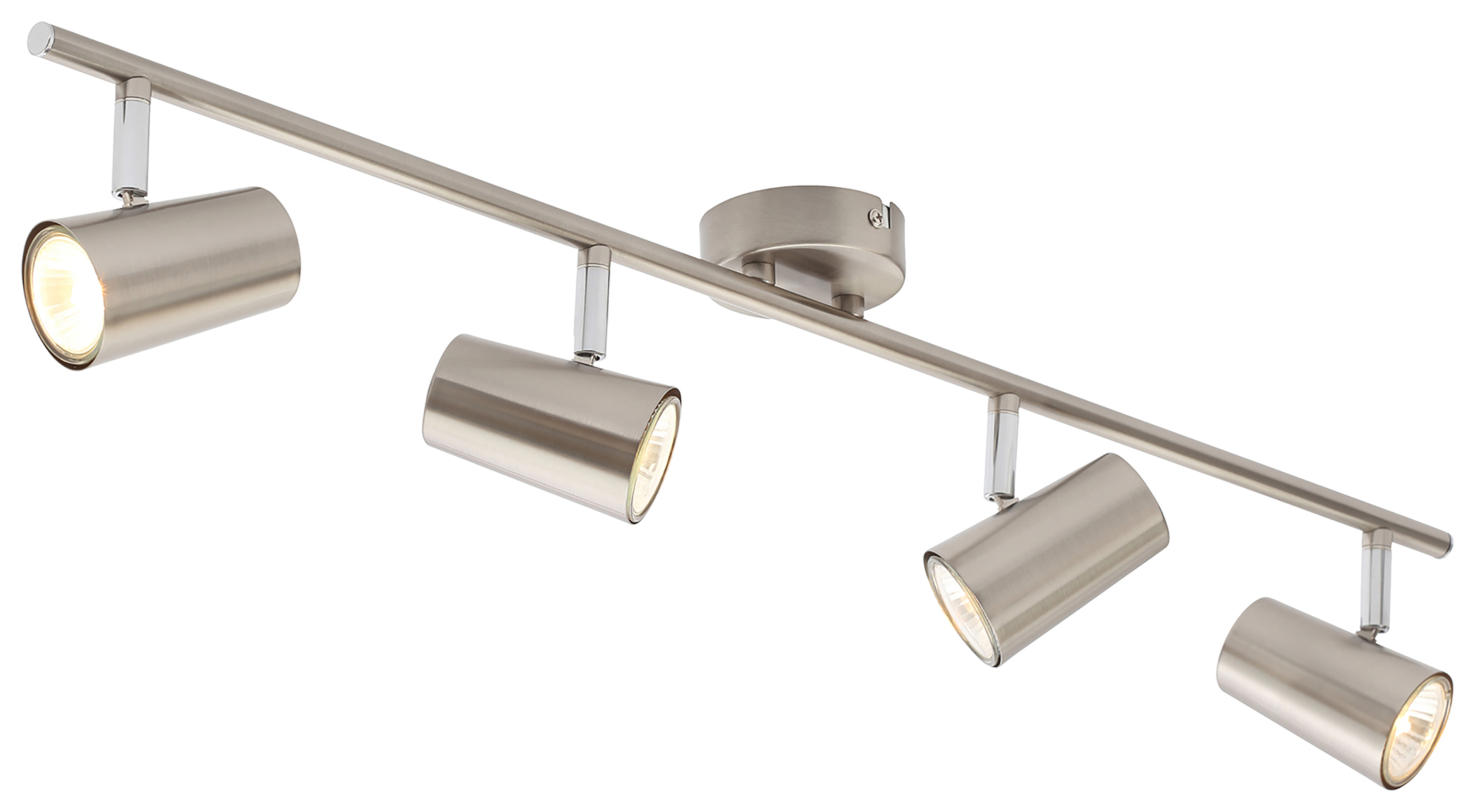 Harvey 4-Light Spotlight Bar - Nickel