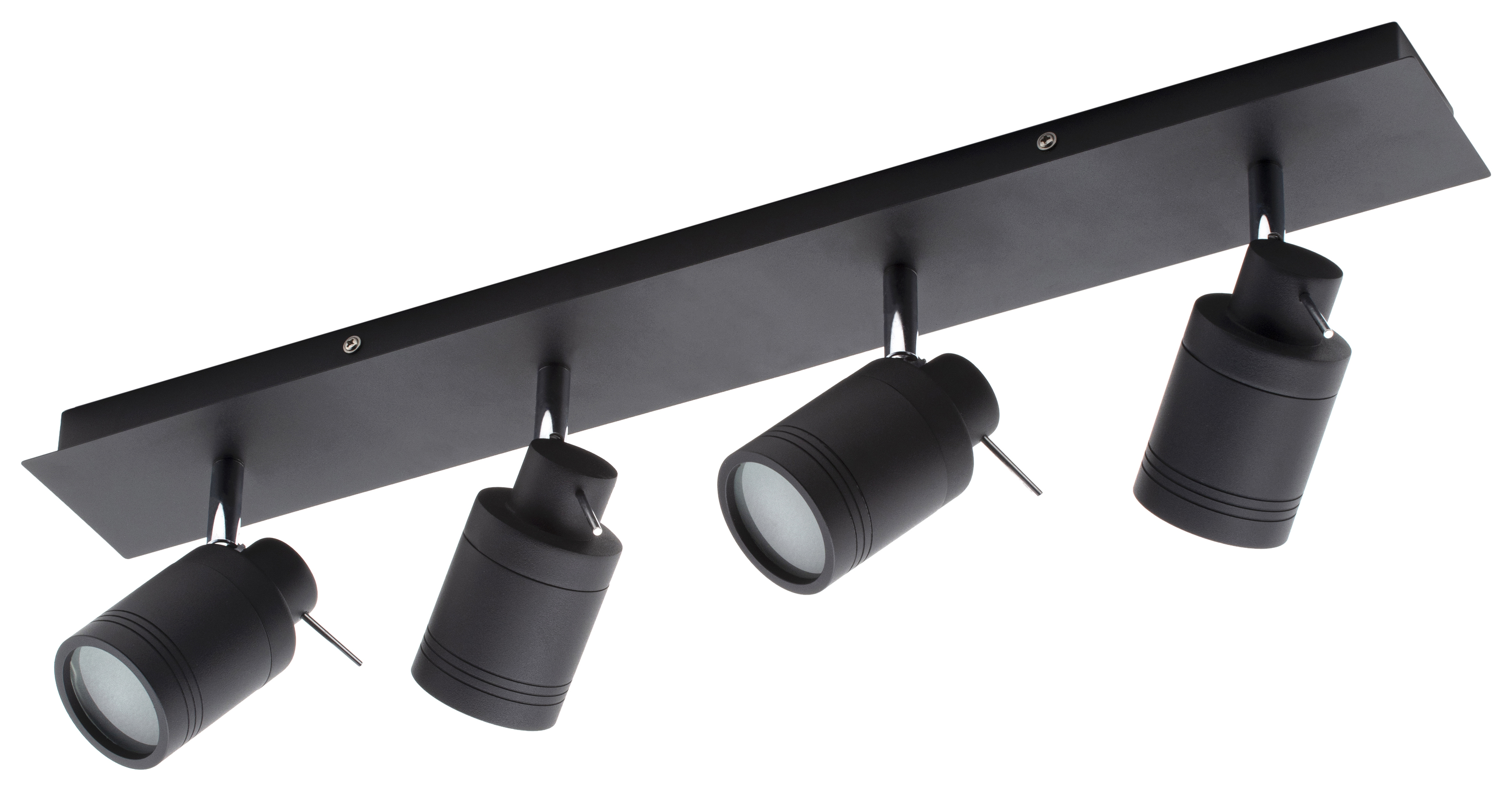 Spa Scorpius 4-Light IP44 Spotlight Bar - Black