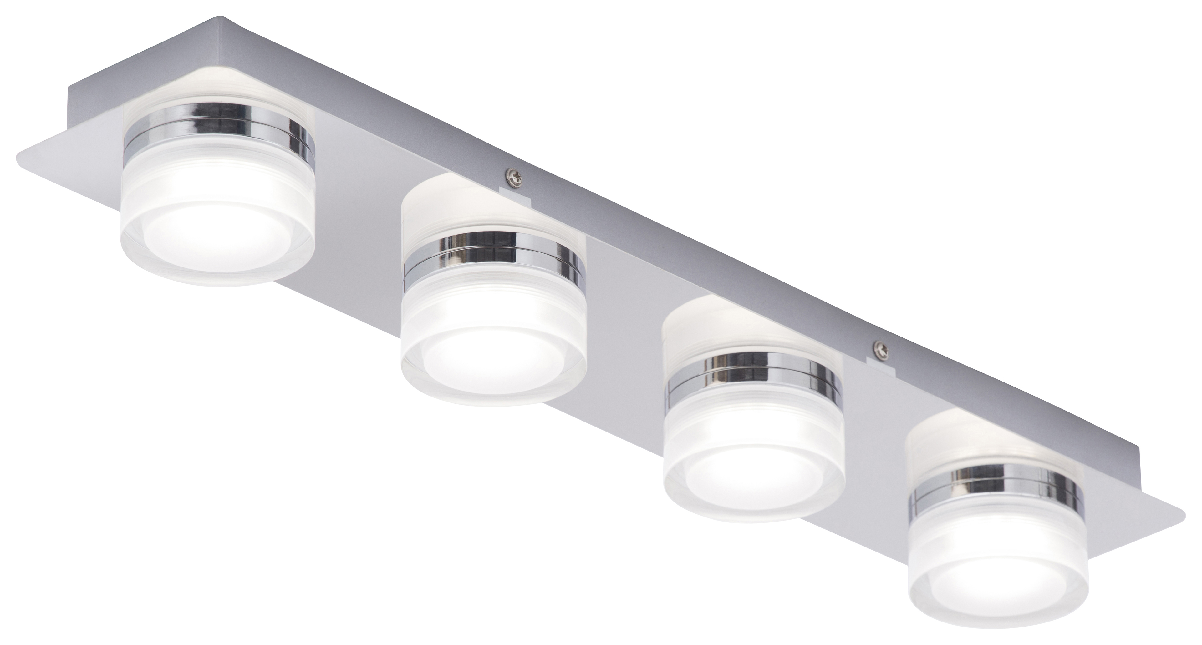 Spa Amalfi 4-Light IP44 LED Spotlight Bar - Chrome