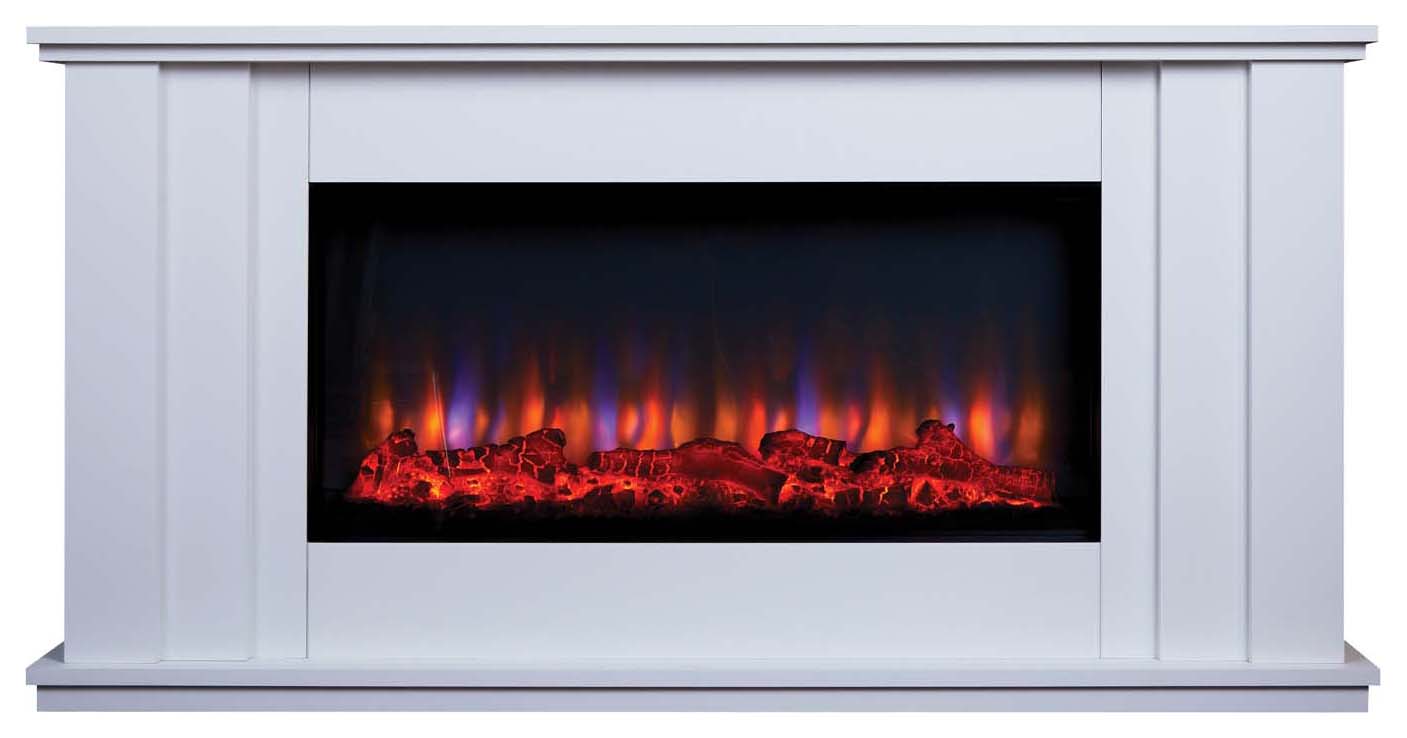 Suncrest Kesgrave White Electric Suite