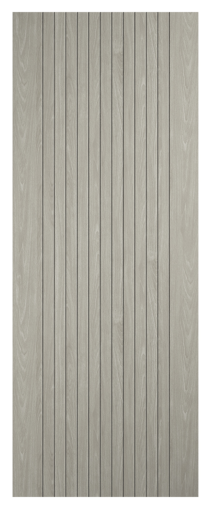 LPD Internal Laminate Sydney Pre-Finished Light Grey Door - 1981mm