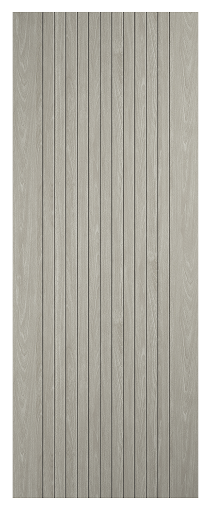 LPD Internal Laminate Sydney Pre-Finished Light Grey FD30 Fire Door - 686 x 1981mm