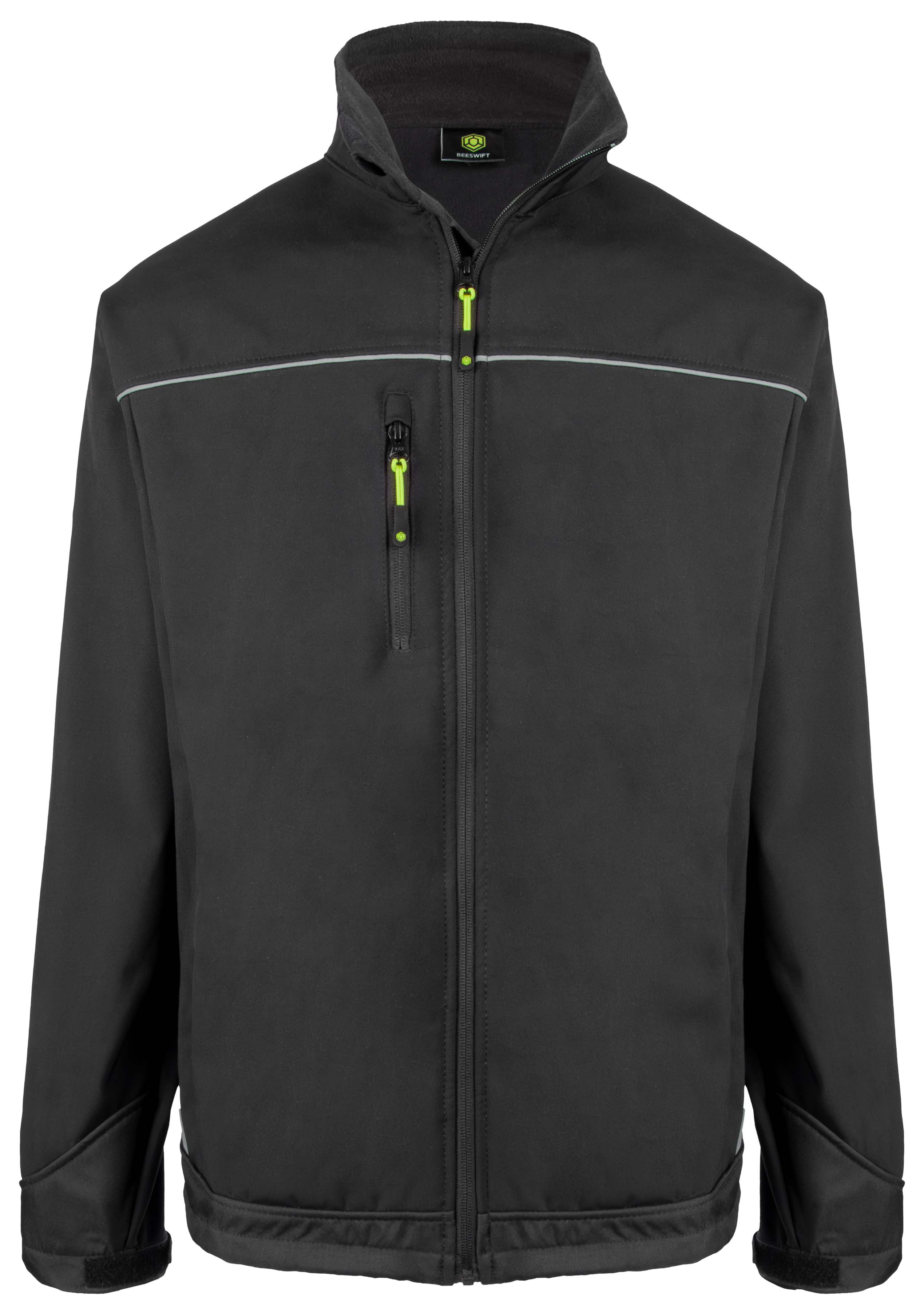 Beeswift Black Softshell Jacket - L