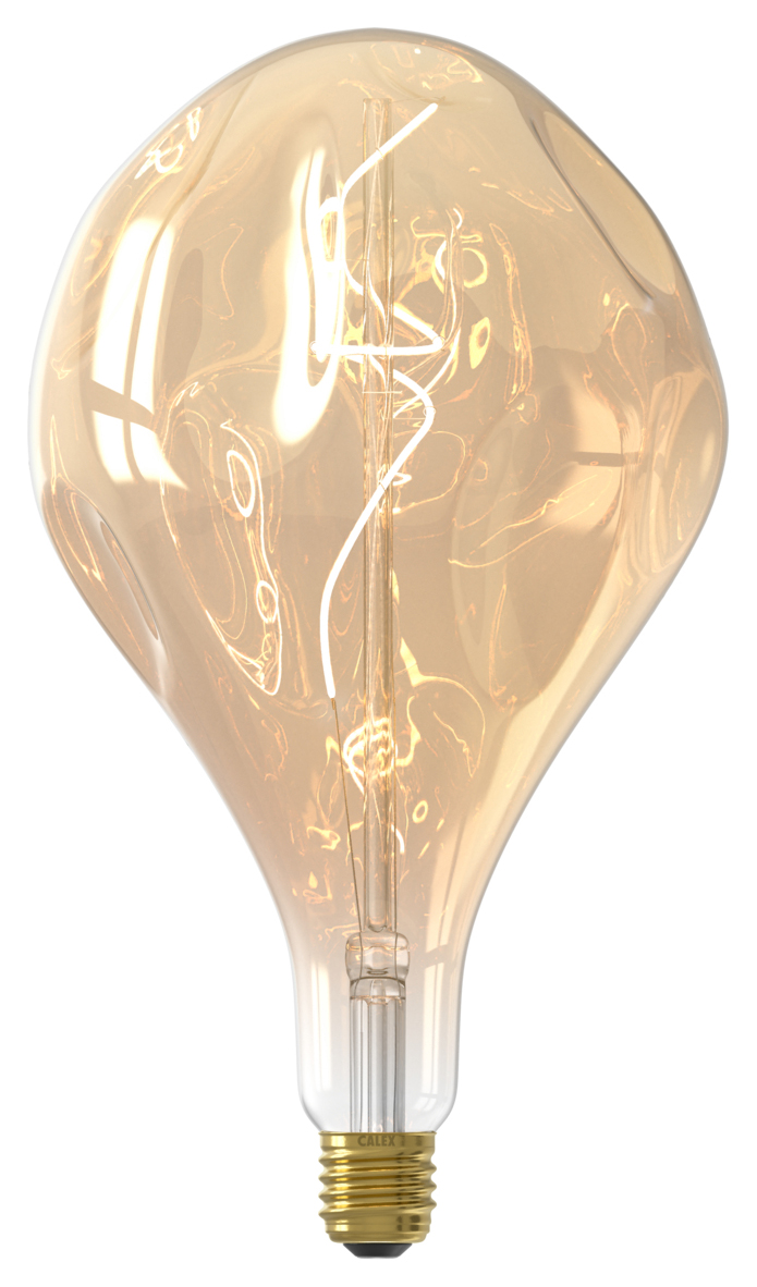 Calex Organic Evo Gold Flexible Filament XXL Decorative Dimmable Light Bulb - 6W