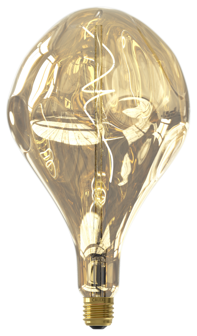 Calex Organic Evo Mirror Glass Champagne XXL Decorative Dimmable Light Bulb - 6W