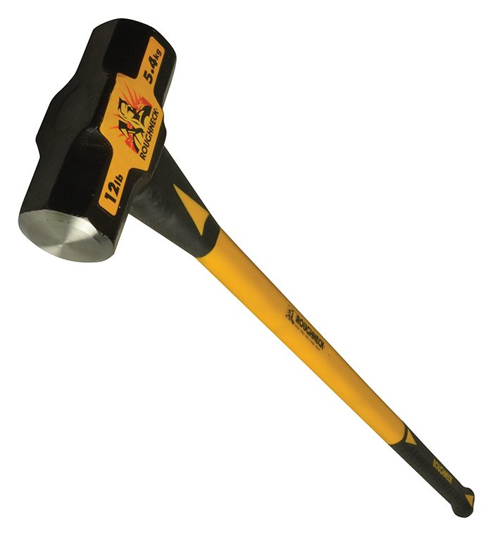 Roughneck Fibreglass Handle Sledge Hammer - 12lb