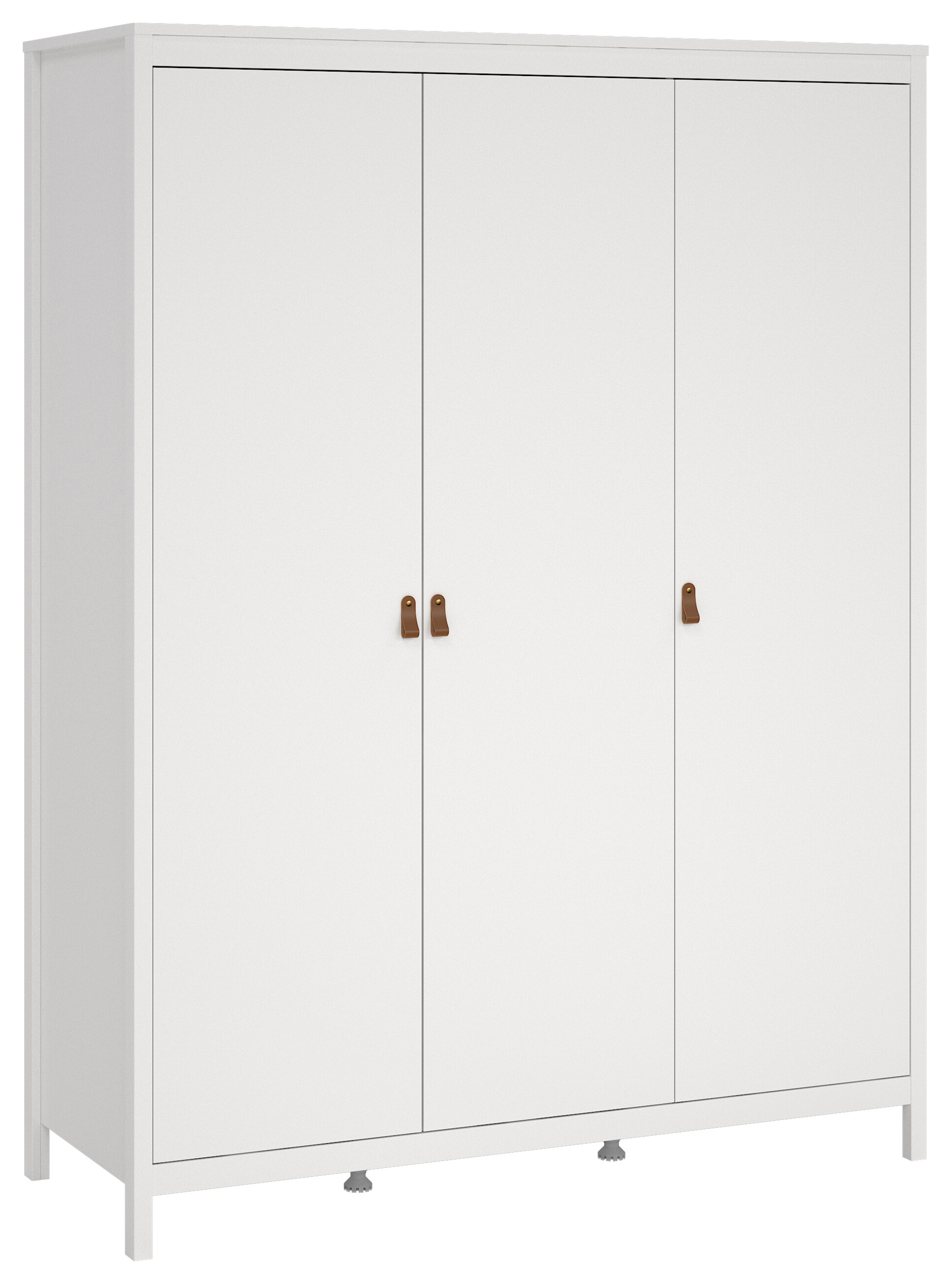 Barcelona Wardrobe with 3 Doors - White