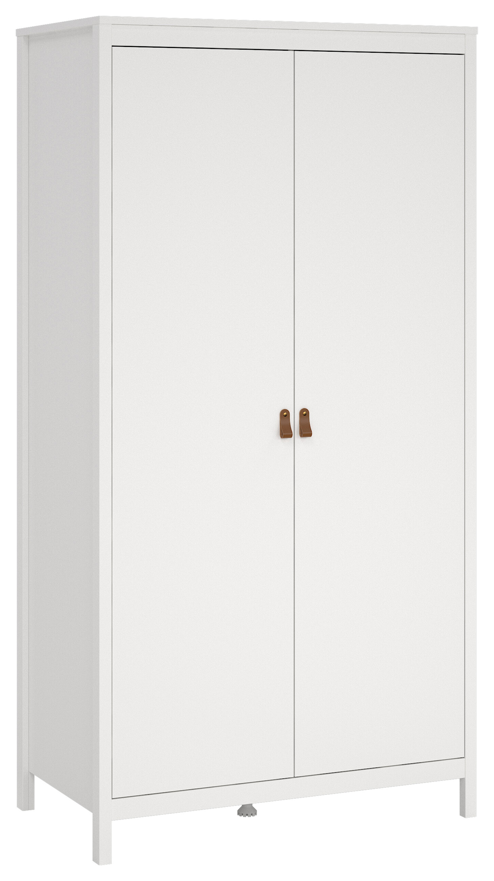 Barcelona Wardrobe with 2 Doors - White