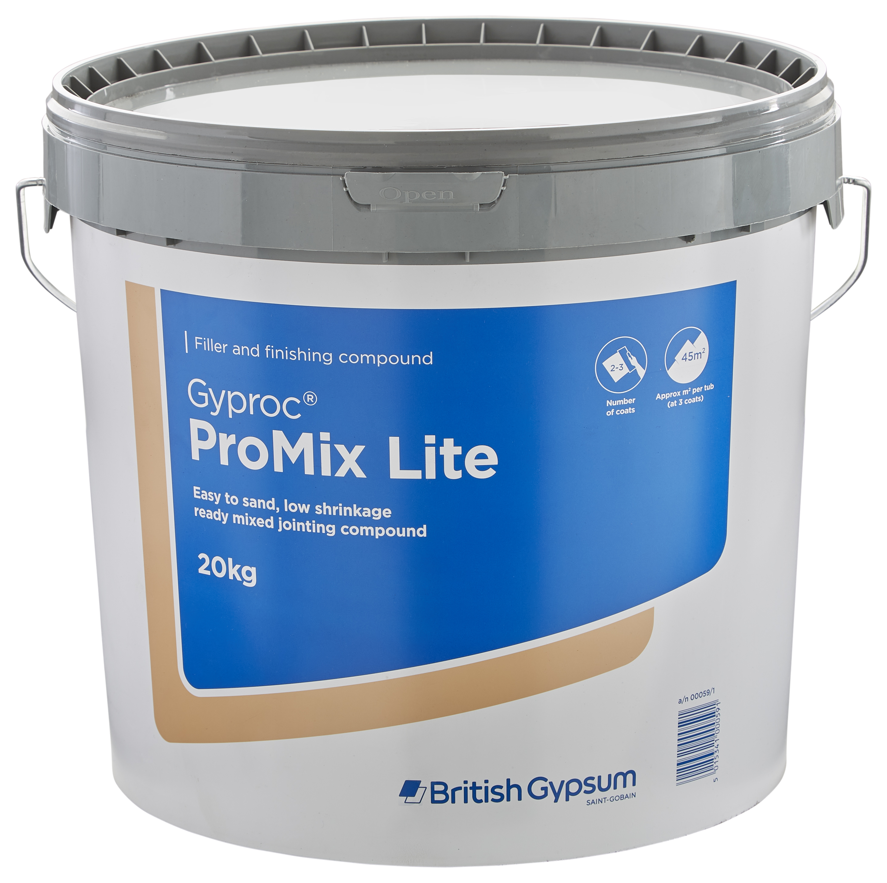 British Gypsum Gyproc ProMix Lite Joint Cement - 20kg