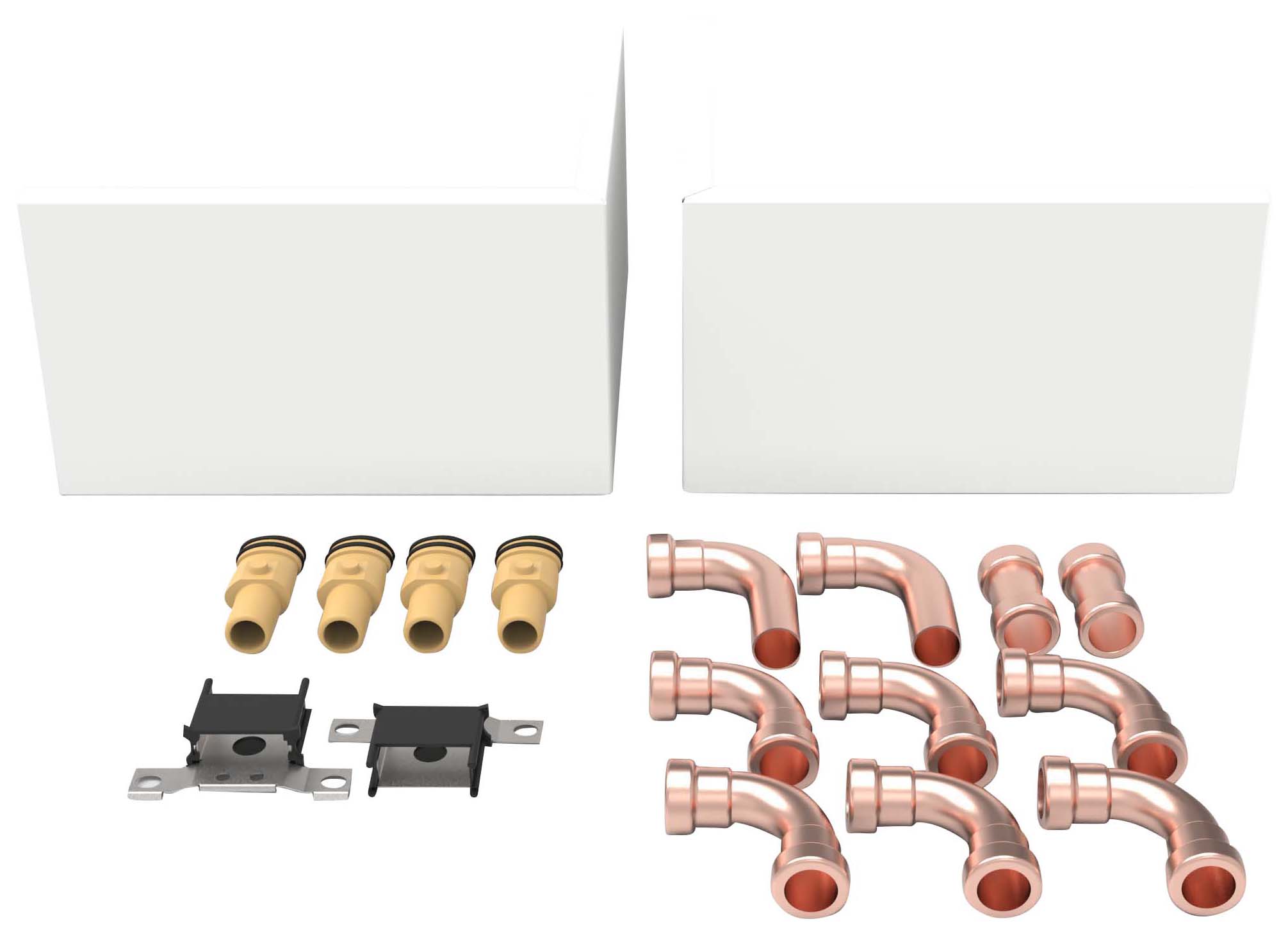 ThermaSkirt BM Patio & Doorway Reveal Bridging System with Fittings, Connectors & Covers - 15mm