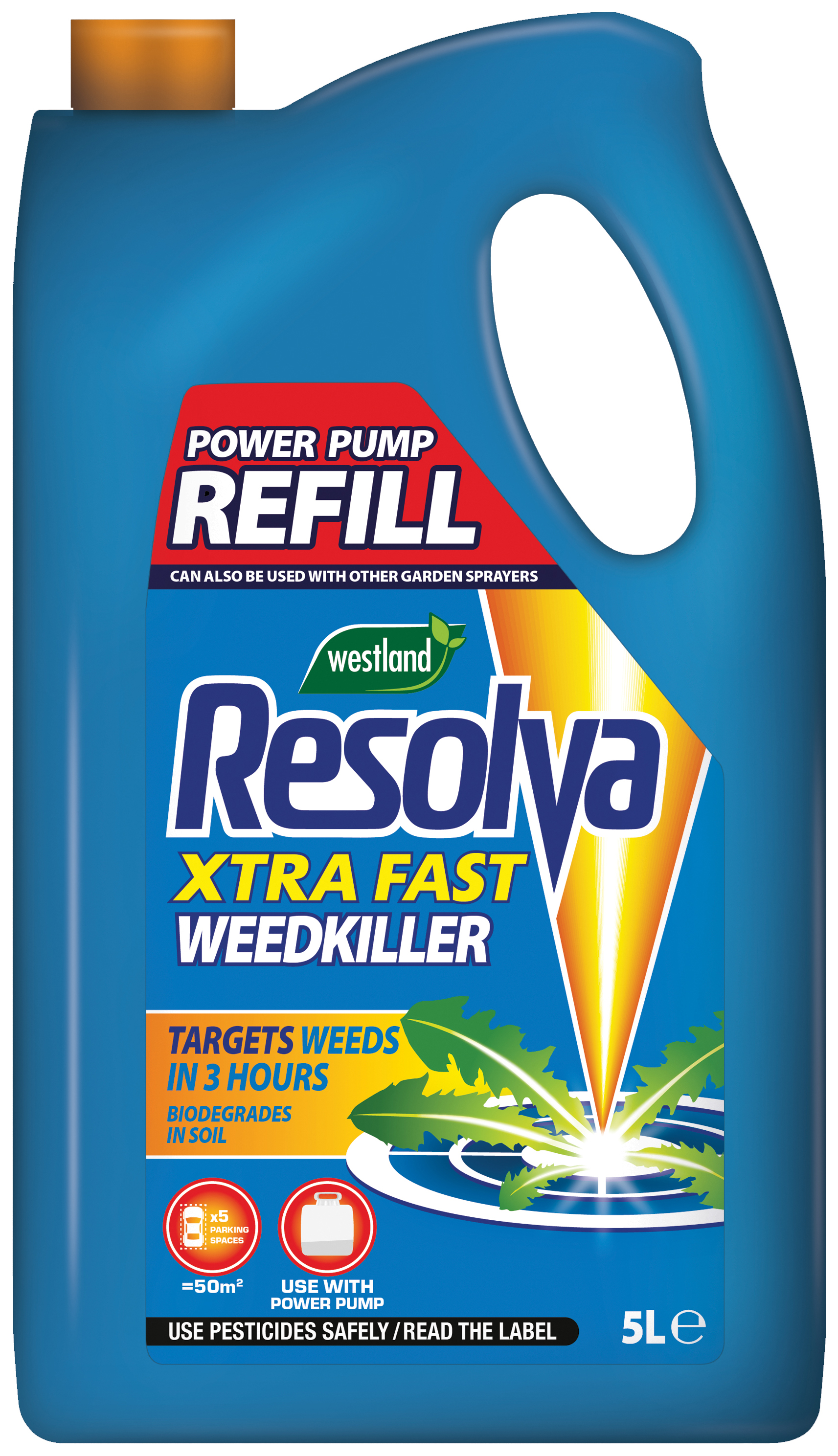 Resolva Xtra Fast Weedkiller Power Pump Refill