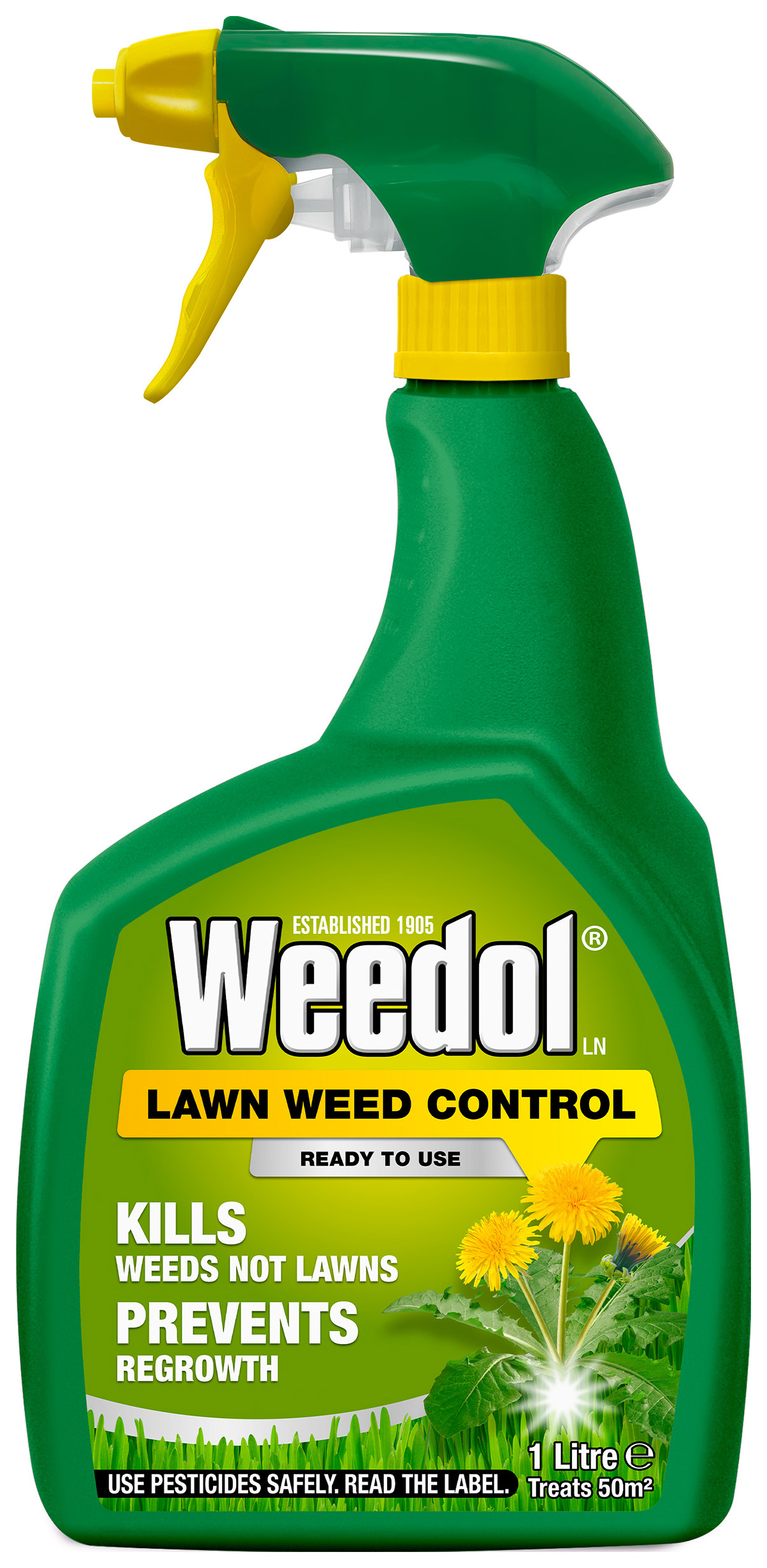 Weedol Gun Lawn Weedkiller - 1L