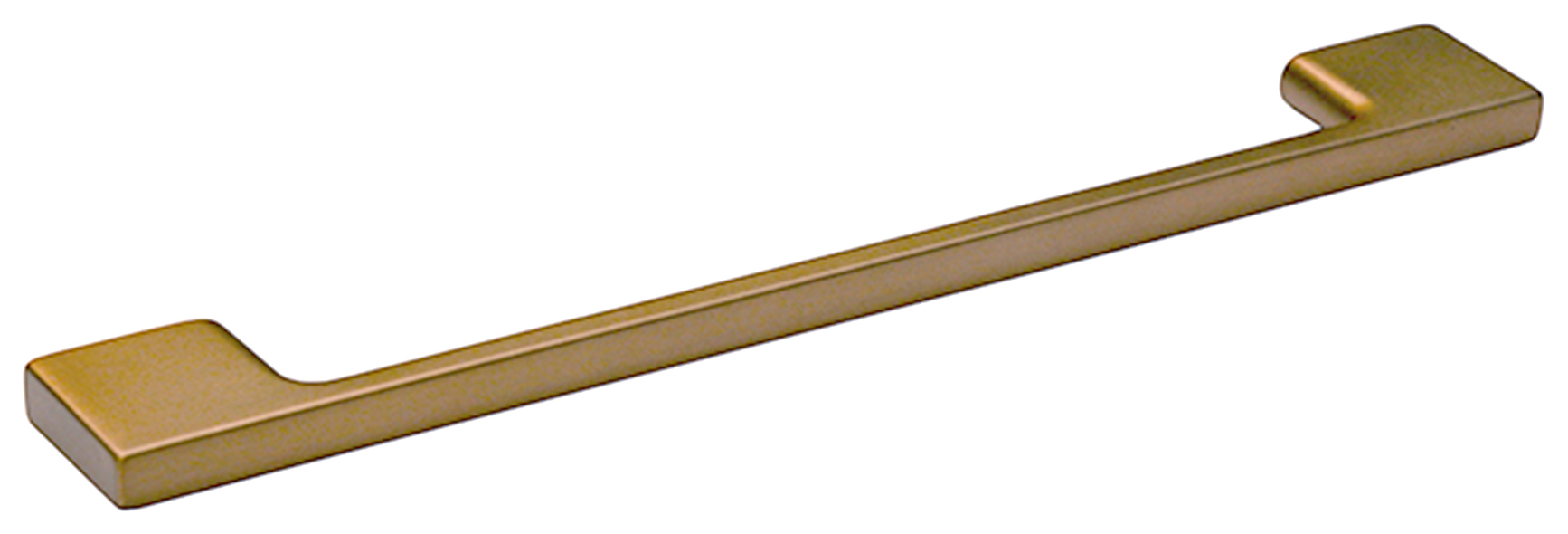 Abacus Concept Shaker Brushed Brass Bathroom Furniture Handle - Pack of 1