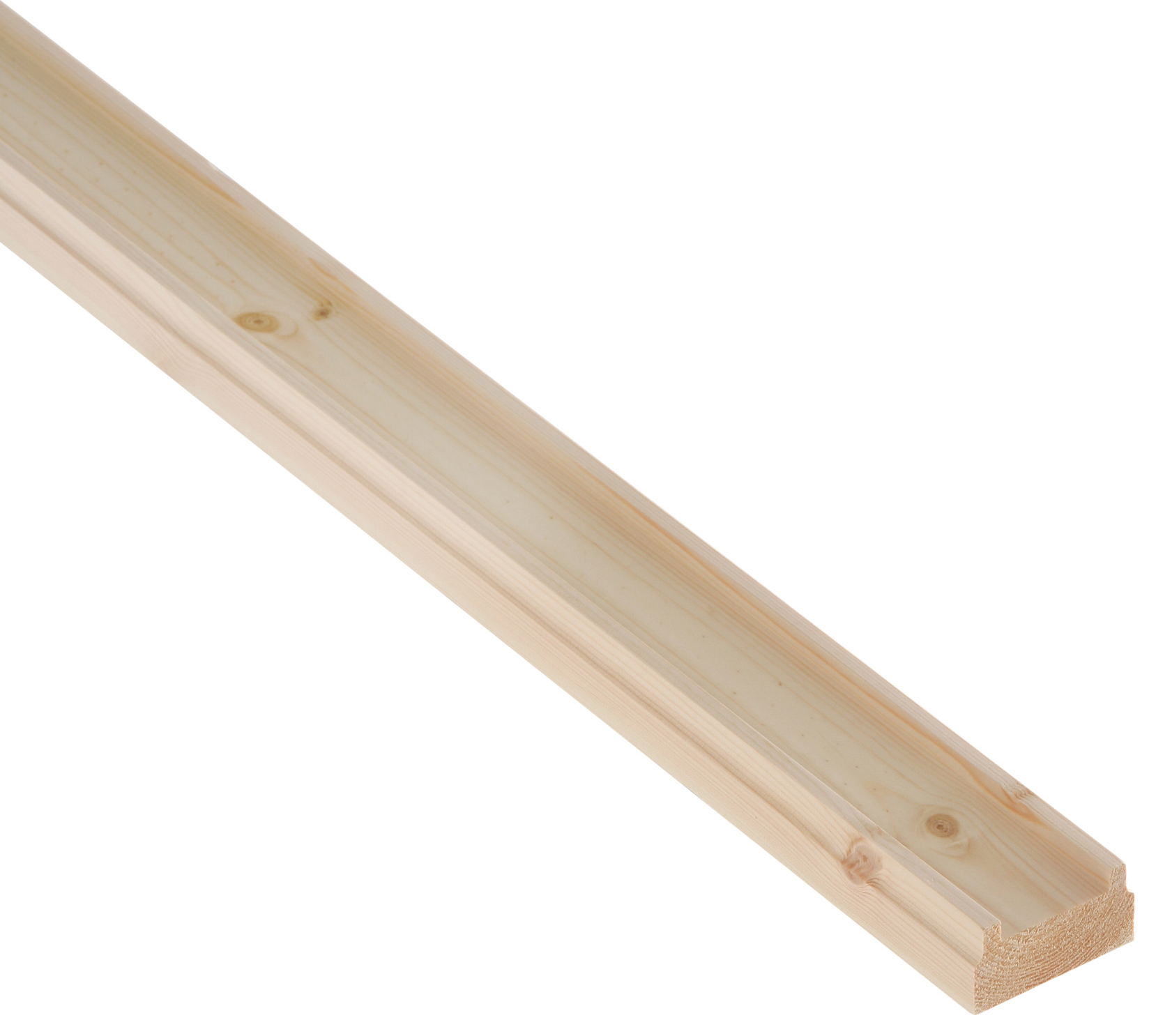 Cheshire Mouldings Pine Baserail for 41mm Spindles - 2.4m