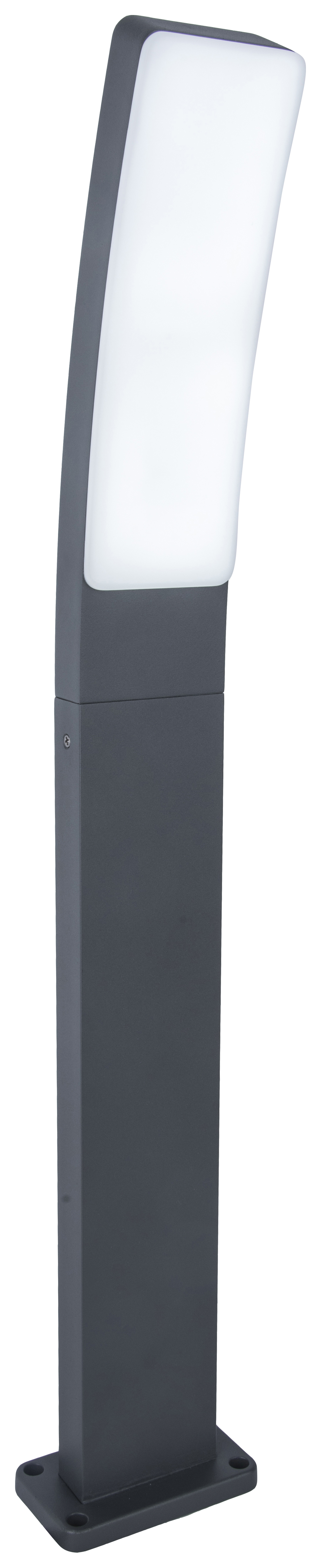 Lutec IP54 Kira Integrated LED Bollard Light - Dark Grey