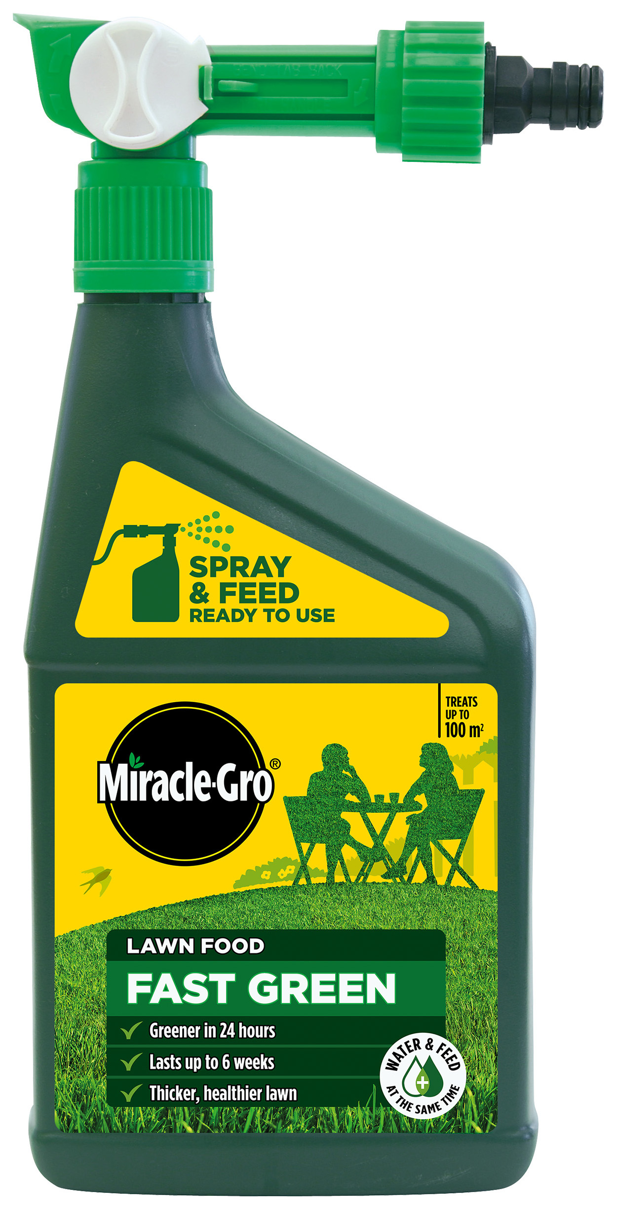 Miracle-Gro Spray & Feed Lawn Feed - 1L