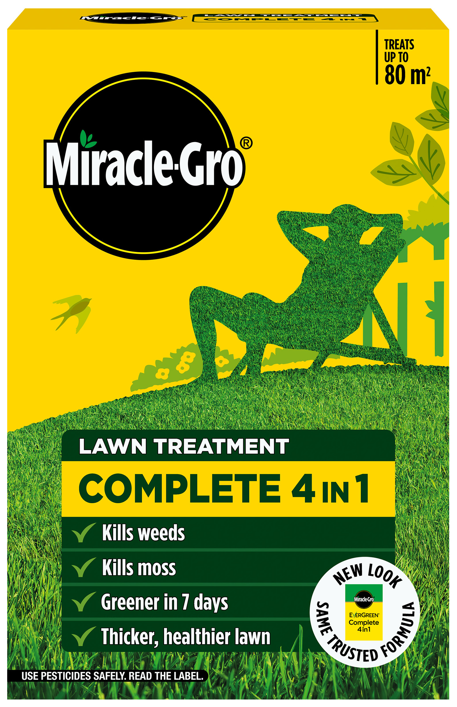 Miracle-Gro Complete 4-in-1 Lawn Feed - 80m2