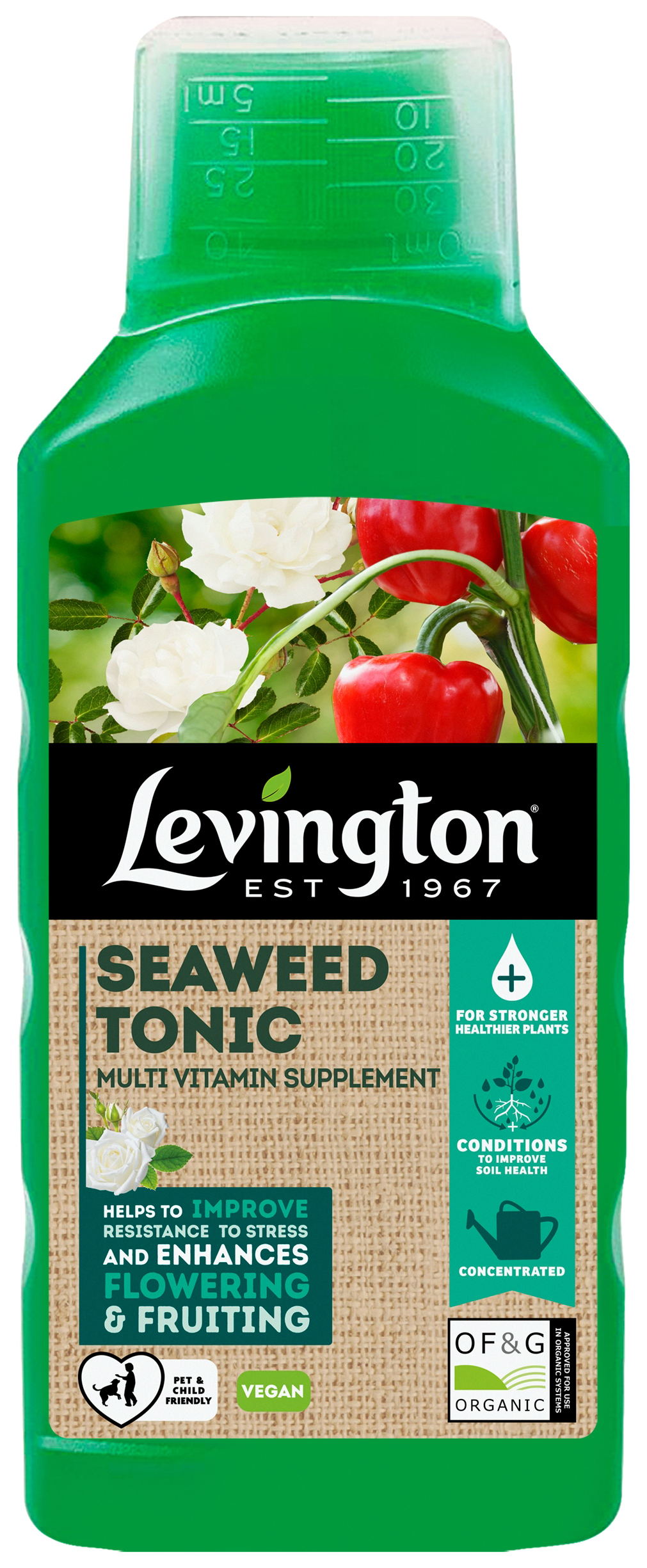 Levington Seaweed Tonic Multi-Vitamin Supplement - 800ml