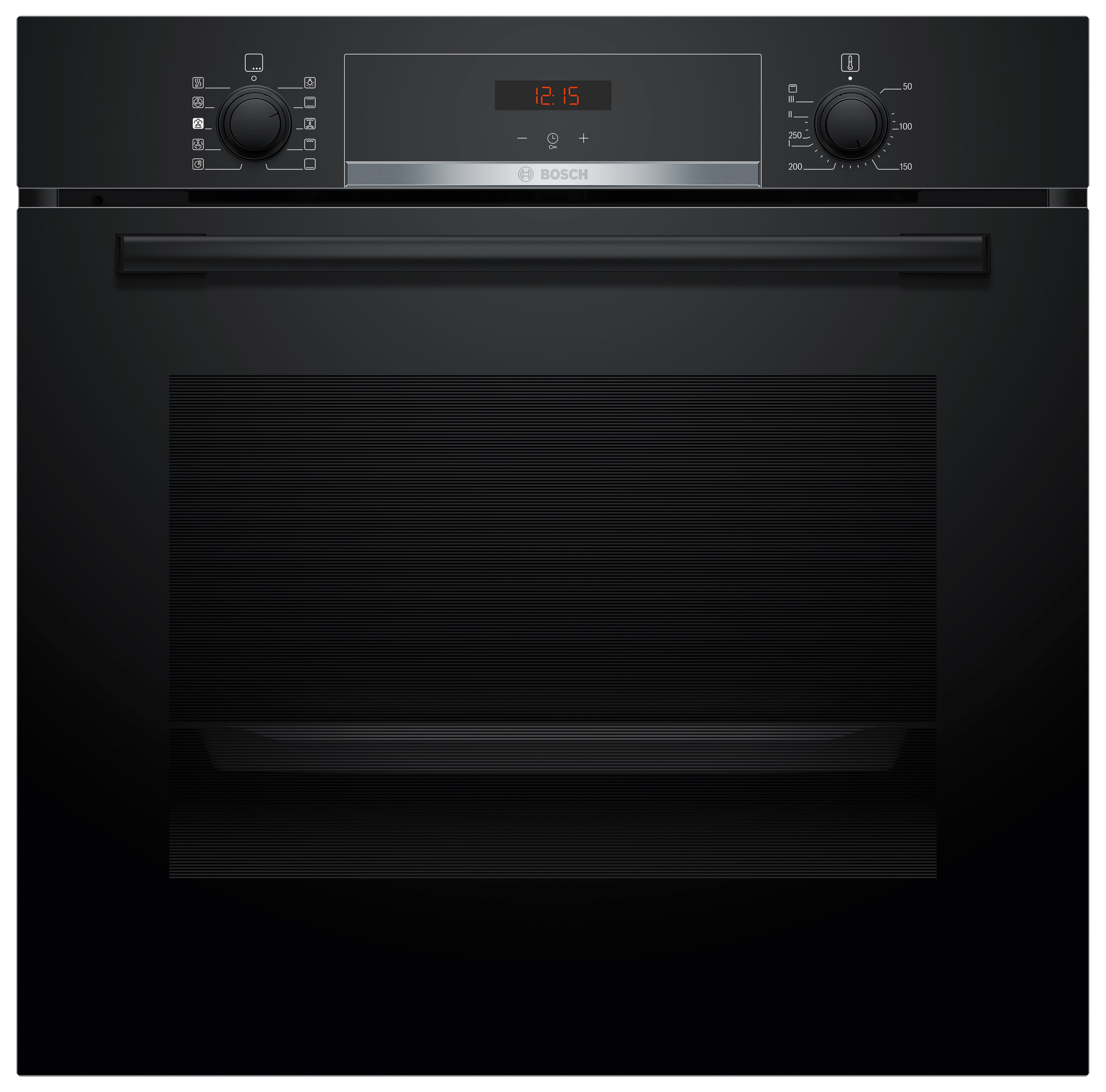 Bosch Series 4 HQA534BB3B Built in Single Oven with added steam - Black