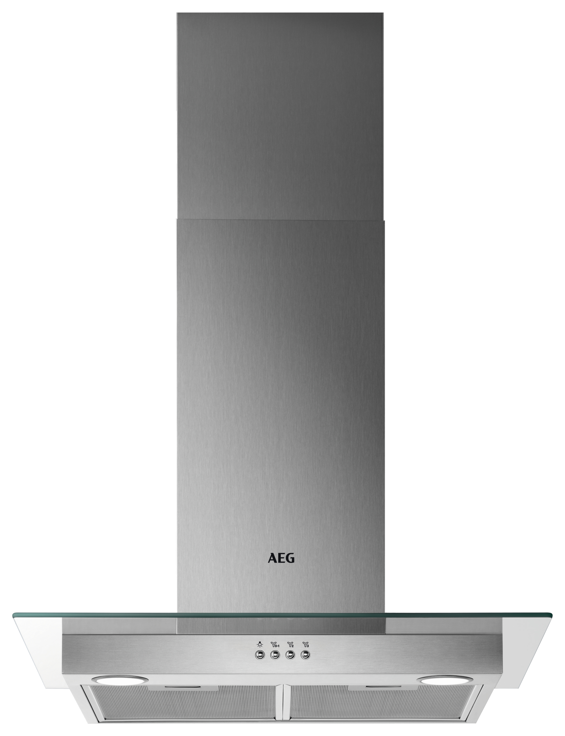 AEG DTB3654M 60cm ExtractionTech Cooker Hood - Stainless Steel