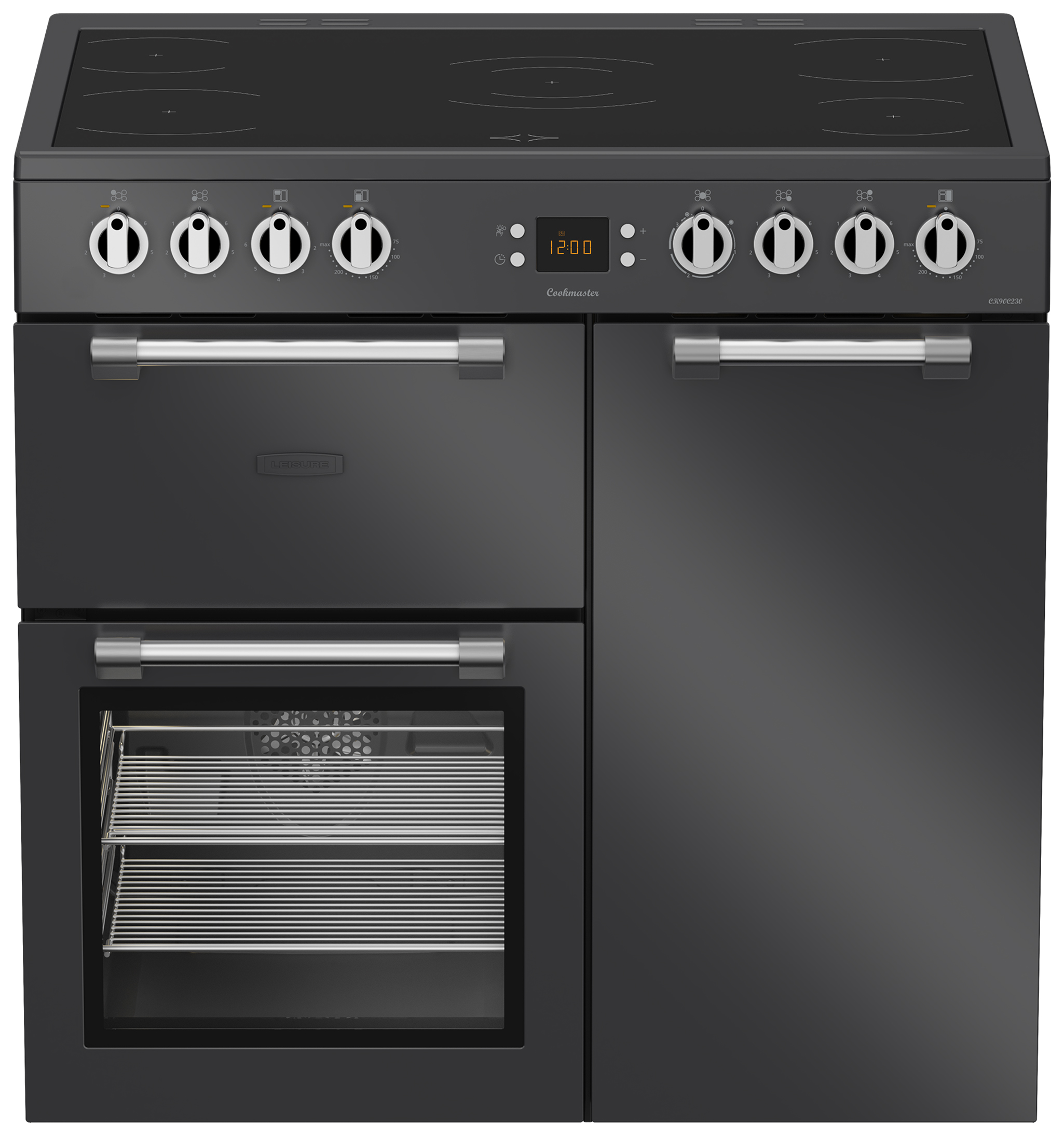 Leisure 90cm Electric Range Cooker with Two Ovens