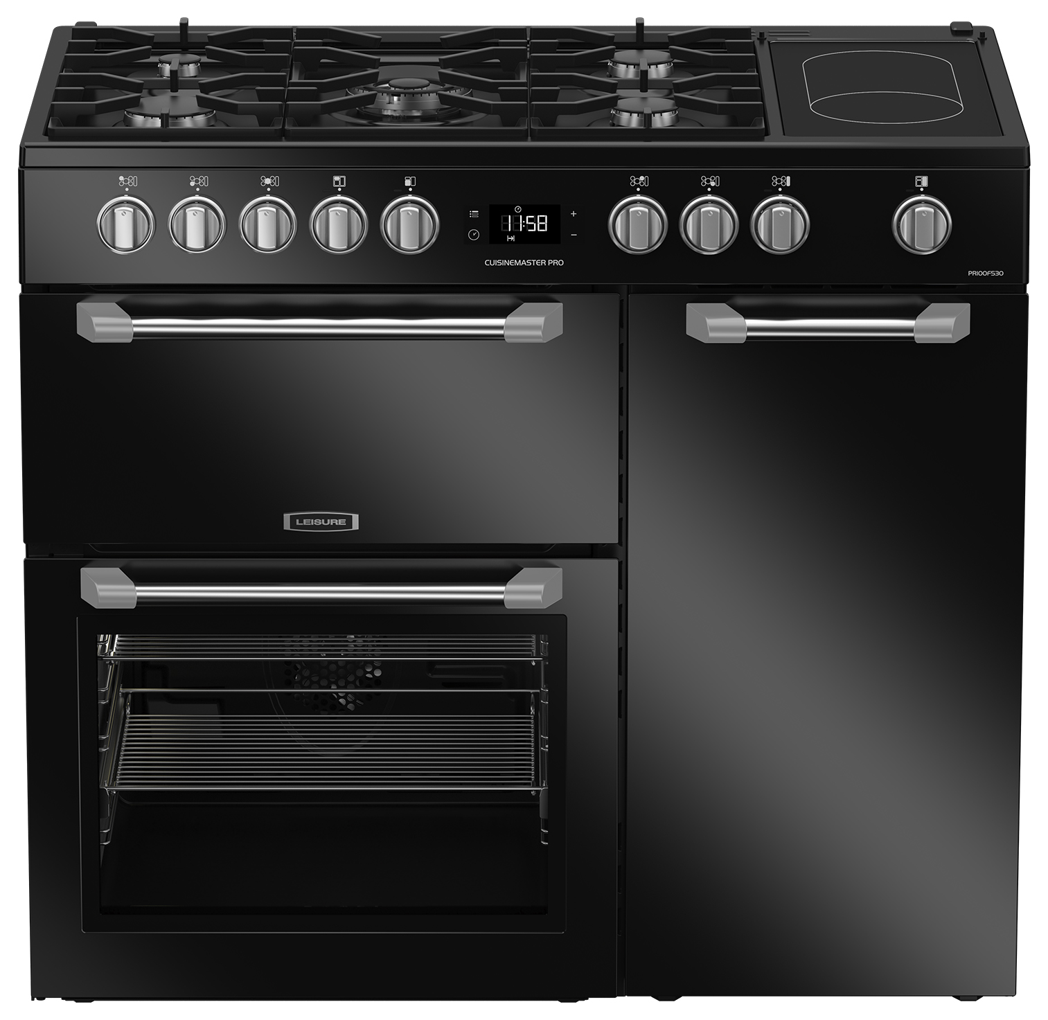 Leisure 100cm Dual Fuel Range Cooker with Seven Gas Burners