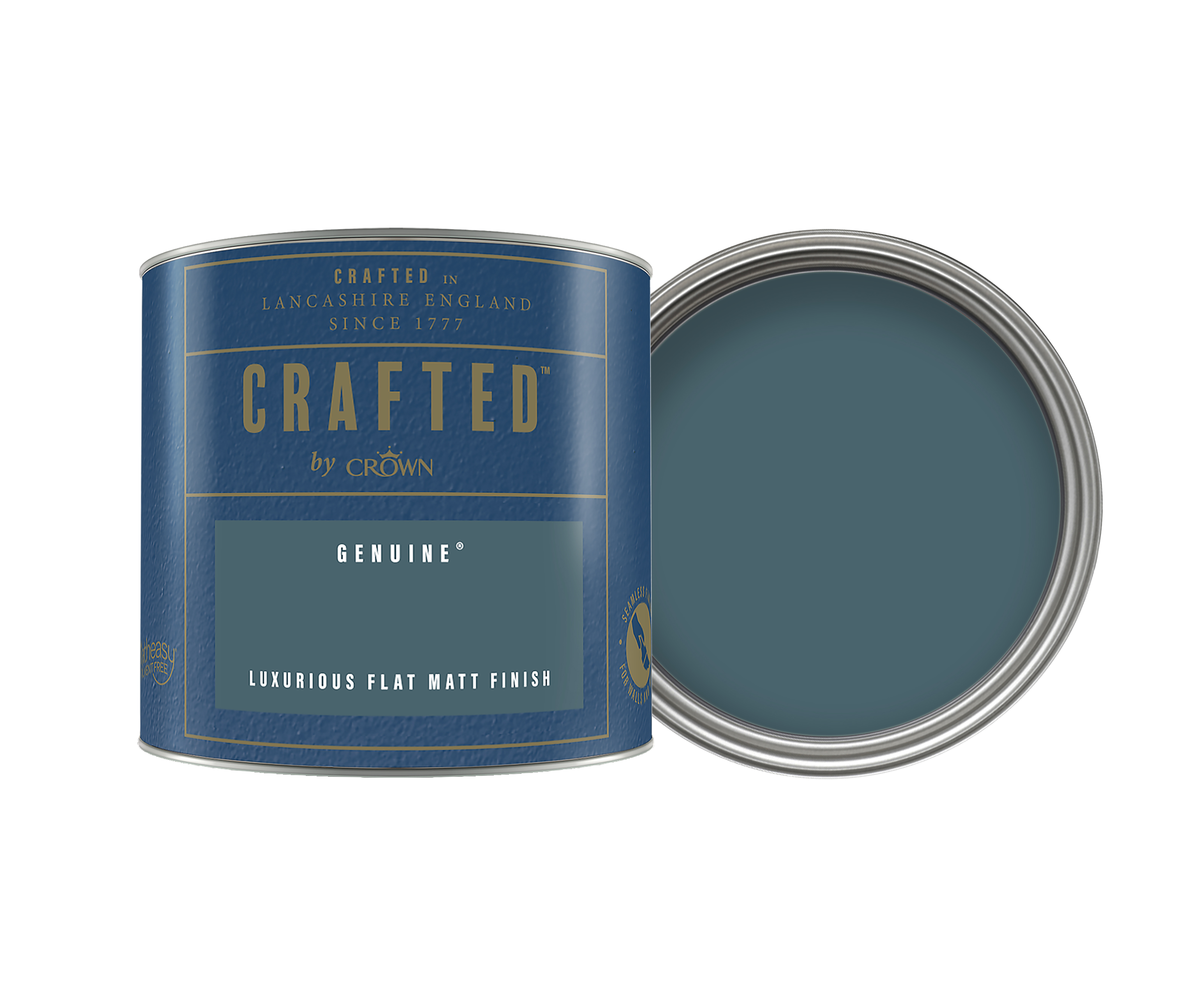 Crown Crafted Flat Matt Emulsion Paint- Genuine- 125ml