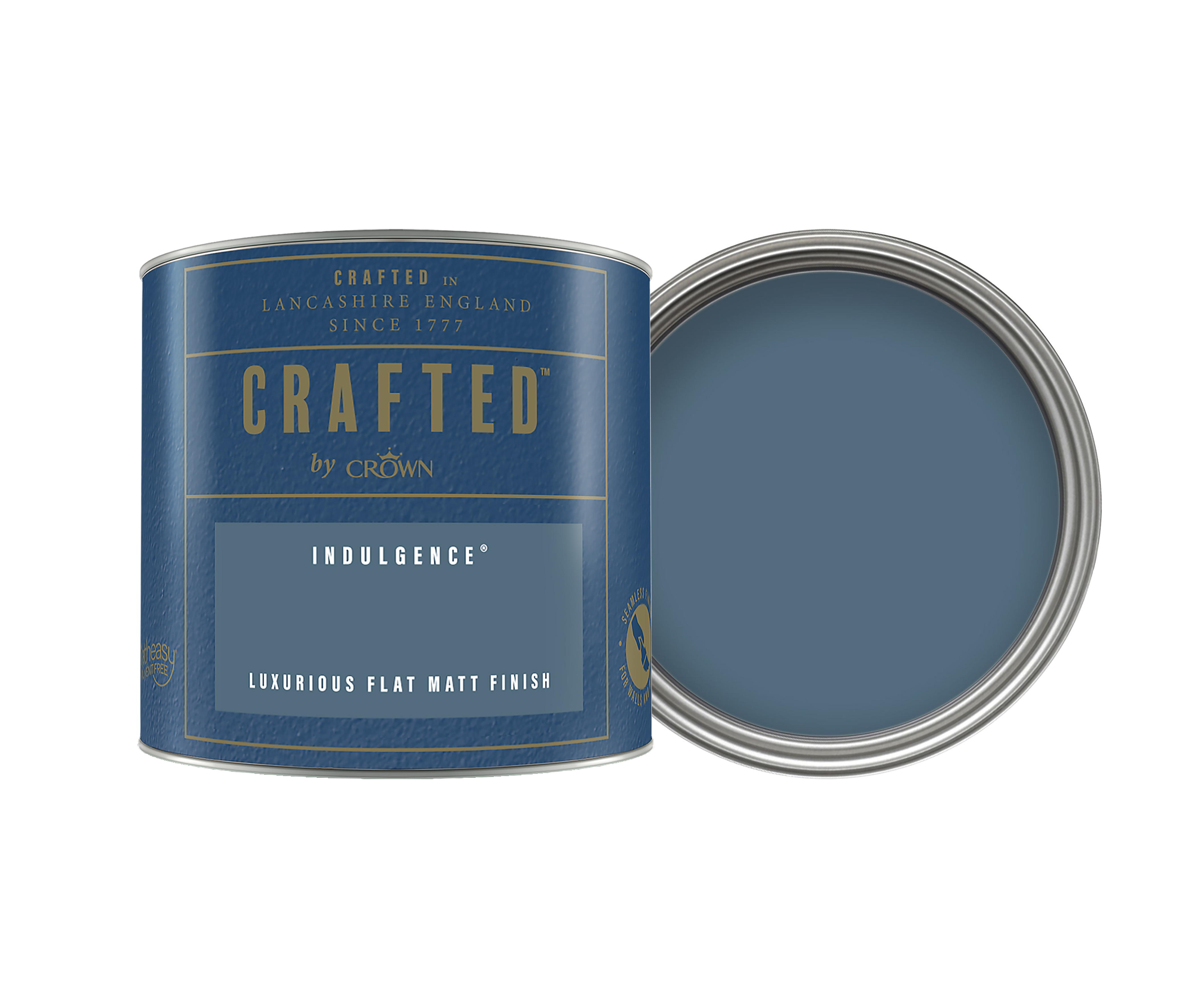 Crown Crafted Flat Matt Emulsion Paint - Indulgence - 125ml